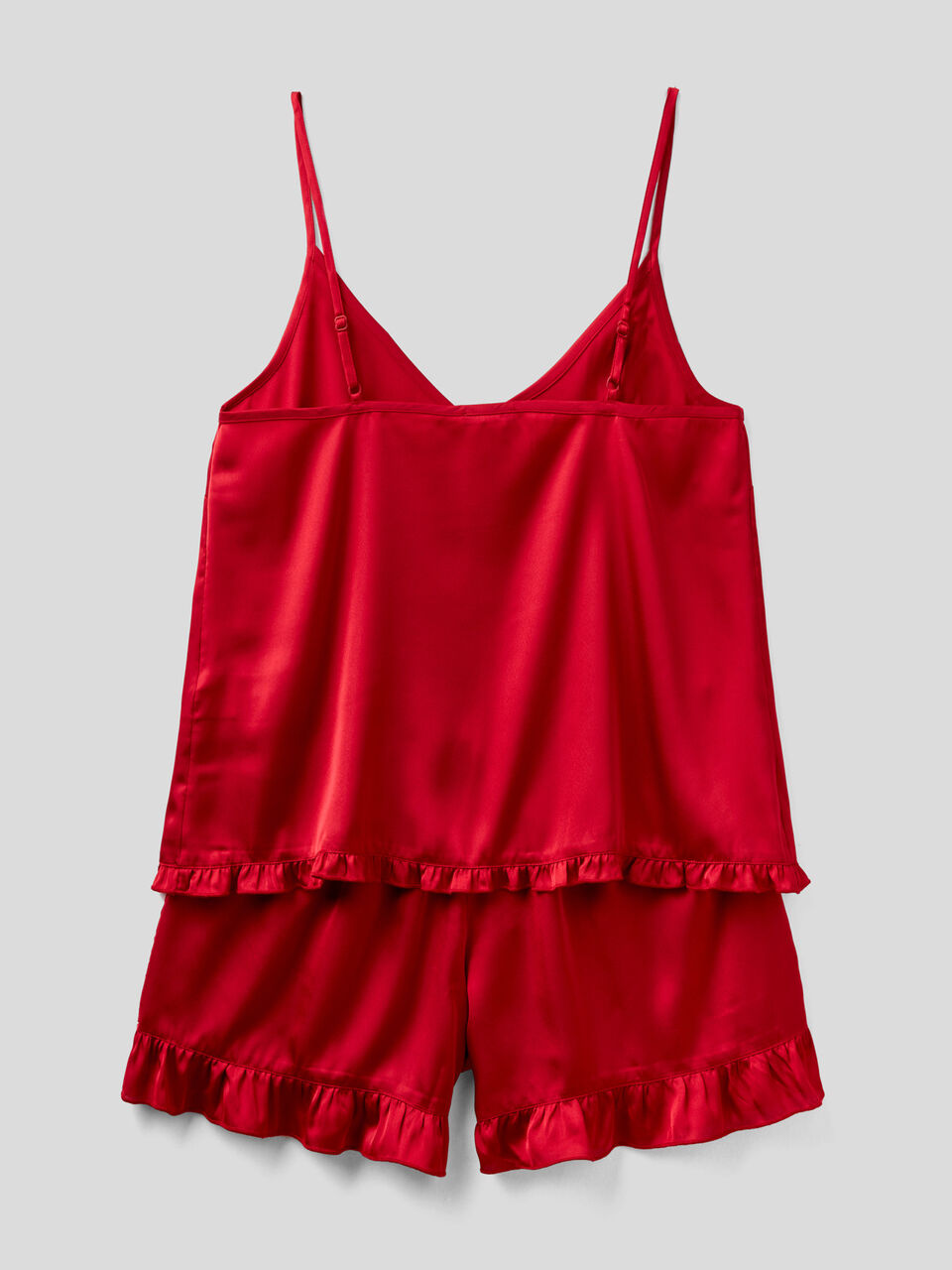 Short satin pyjamas image number 2