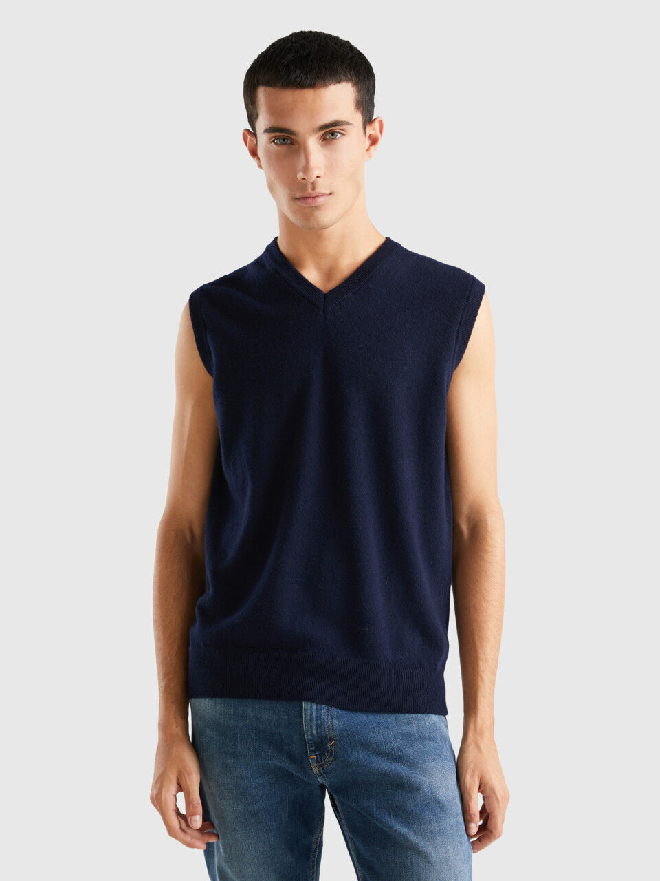 Benetton gilet sales uomo