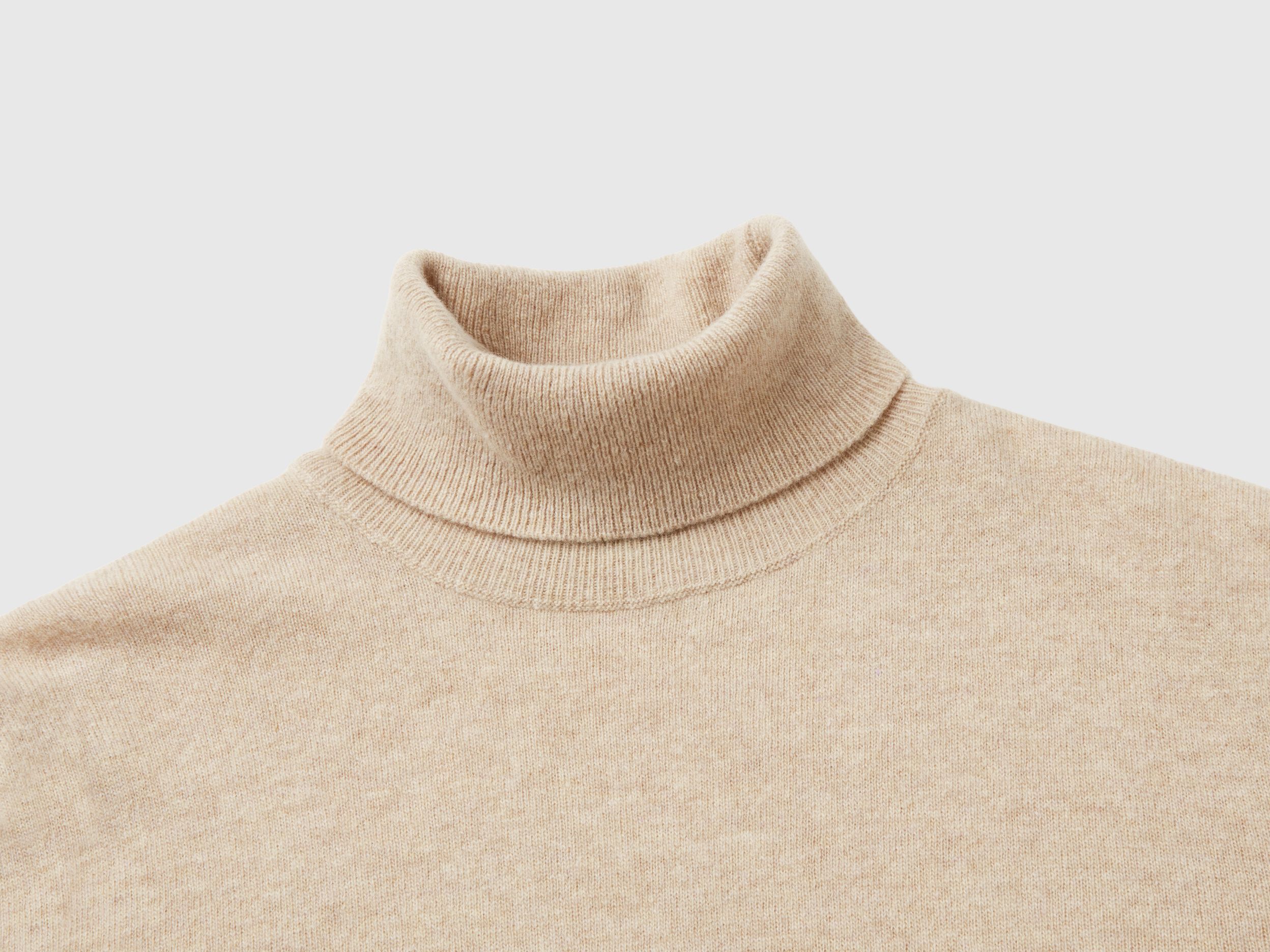 Tan wool sweater online