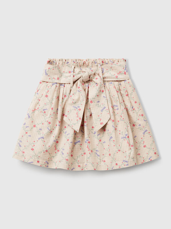 Floral skirt with sash Junior Girl