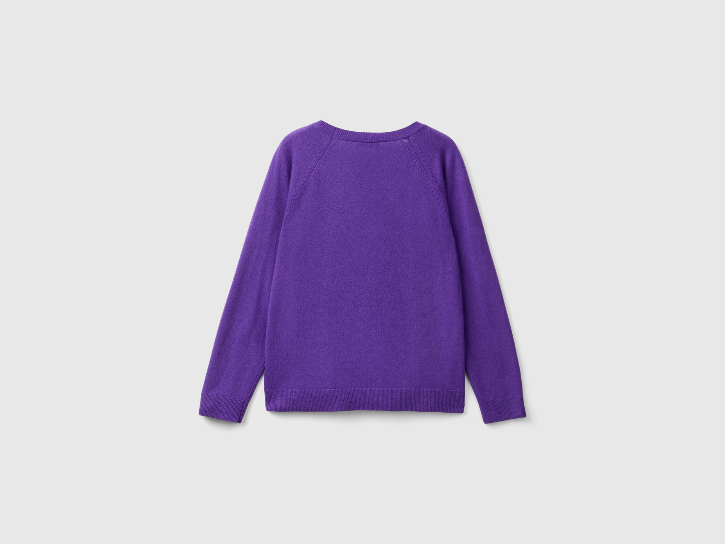 Purple crewneck sweater hotsell