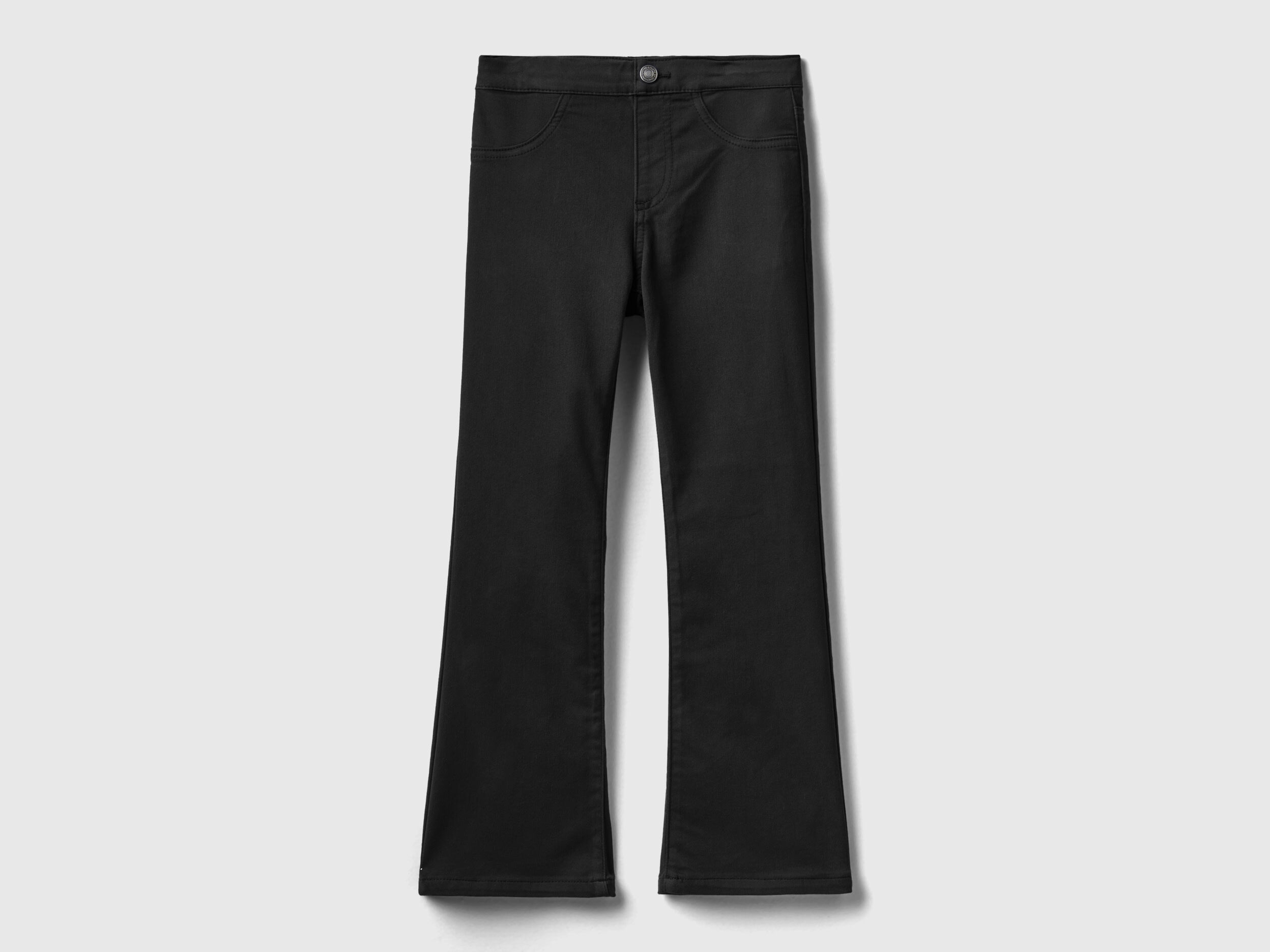 Flared elastic trousers – SIMORRA