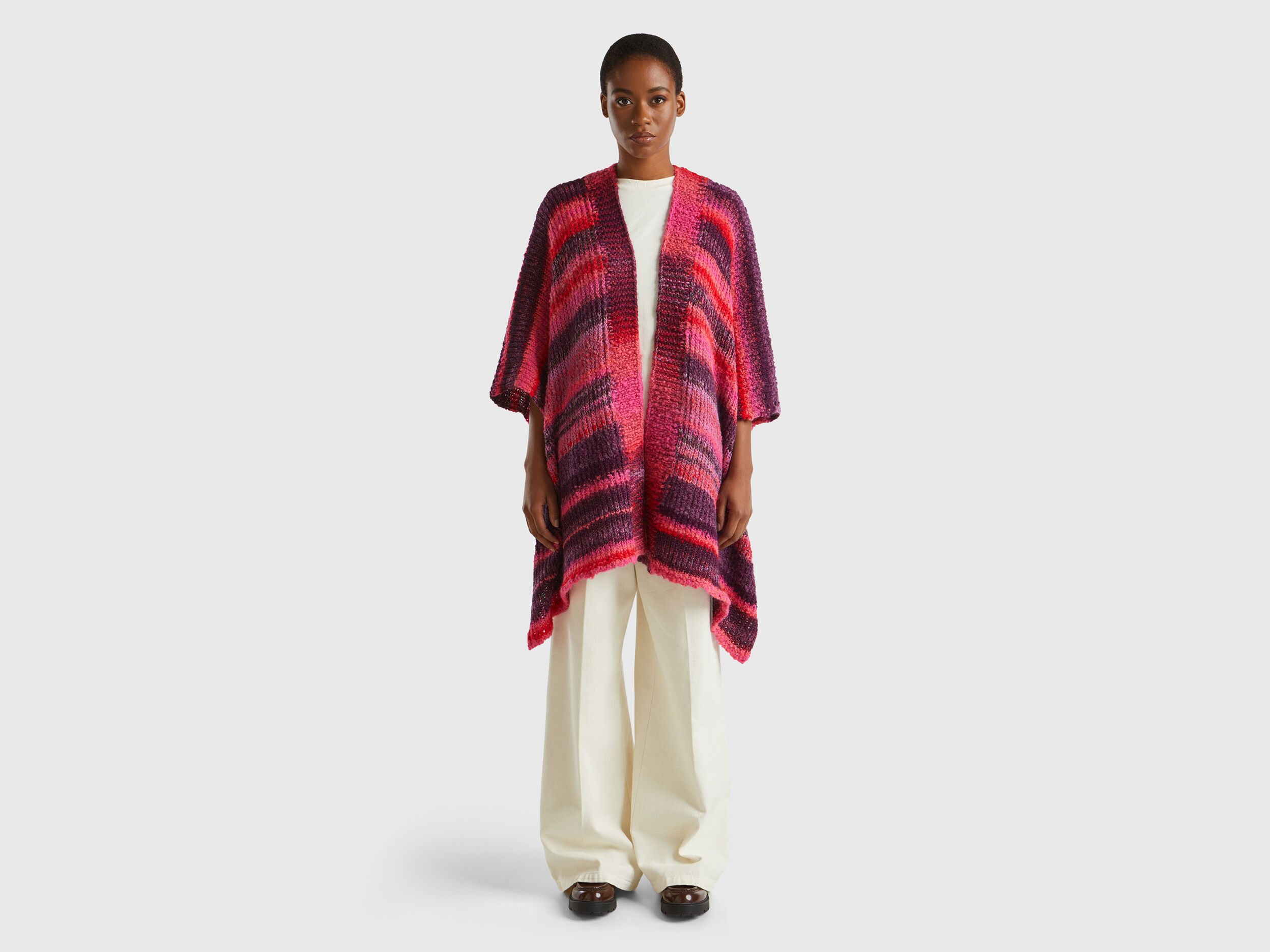 Women's wool ponchos and capes hot sale