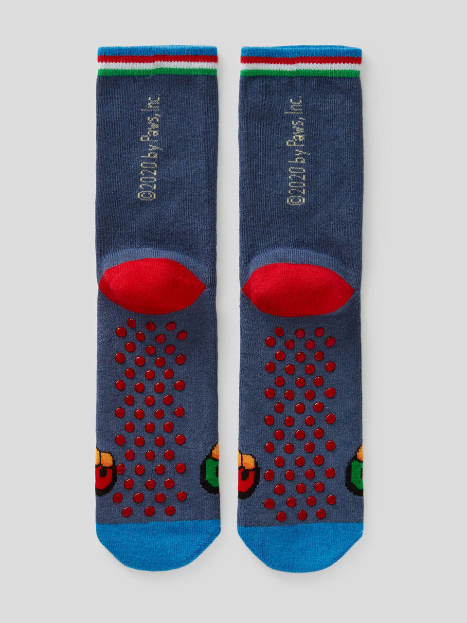 Socks with Garfield graphic image number 2