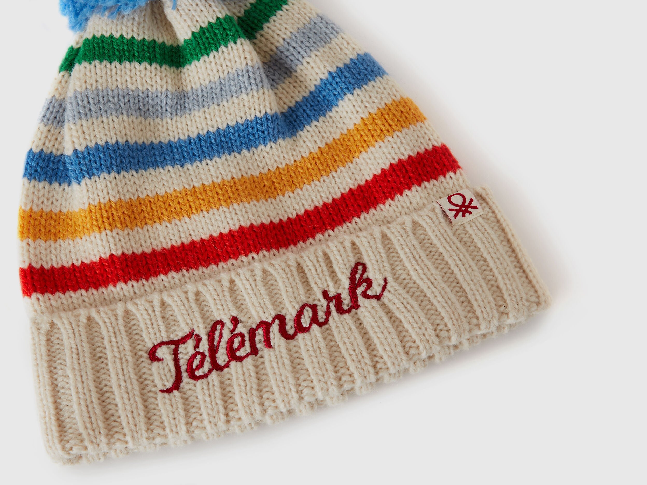 Hat with ski graphic - Multi-color | Benetton
