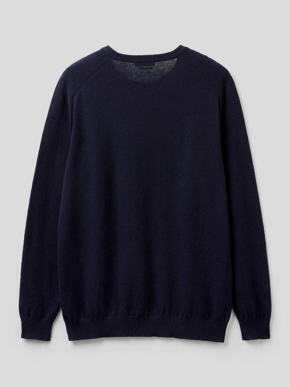Sweater in linen blend cotton Men image number 2