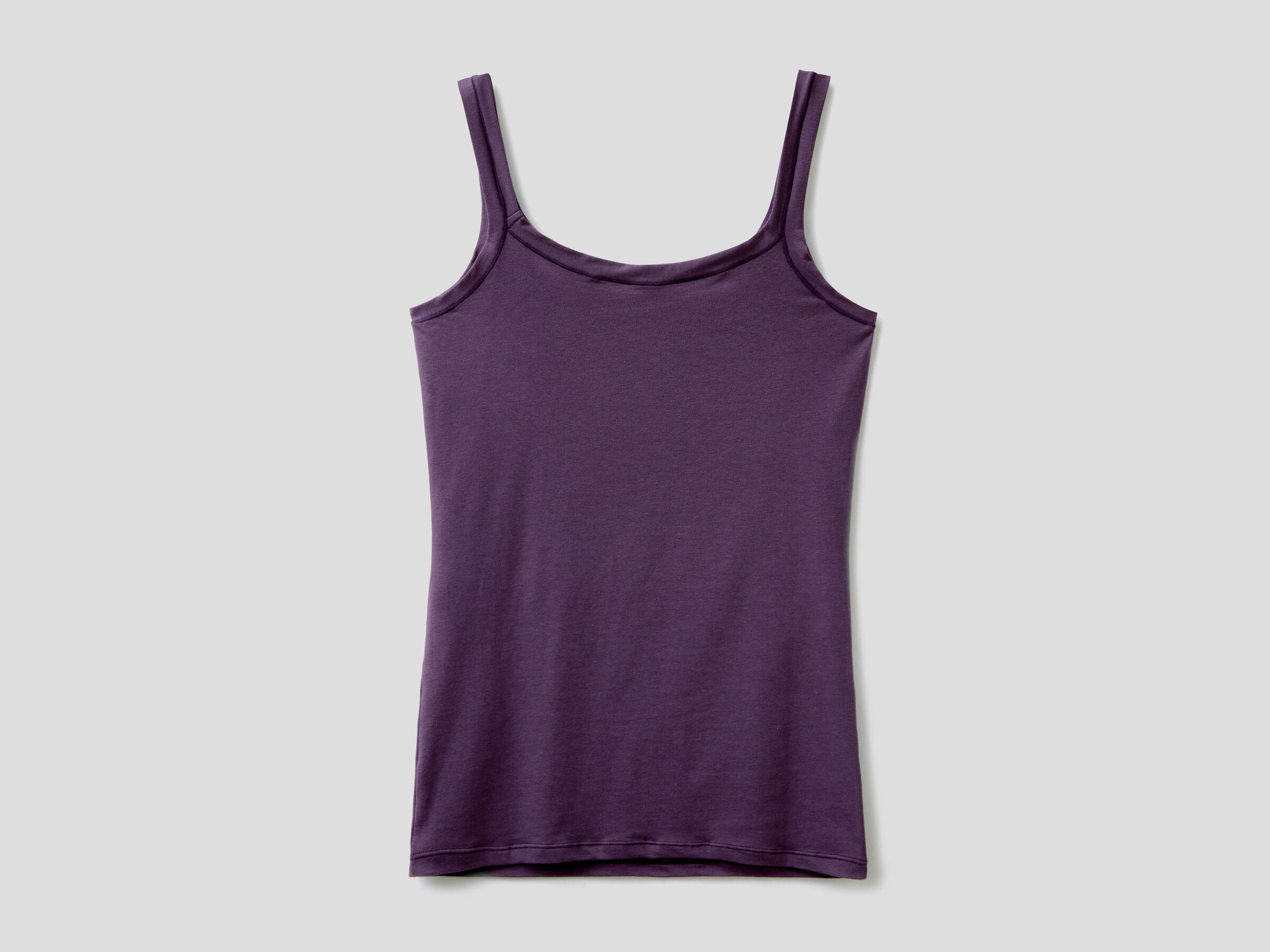 Tank top in super stretch organic cotton image number 4