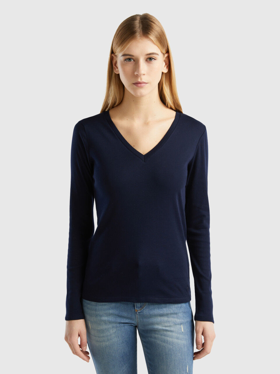 Camisetas Manga Larga Mujer Nueva Colecci n 2024 Benetton