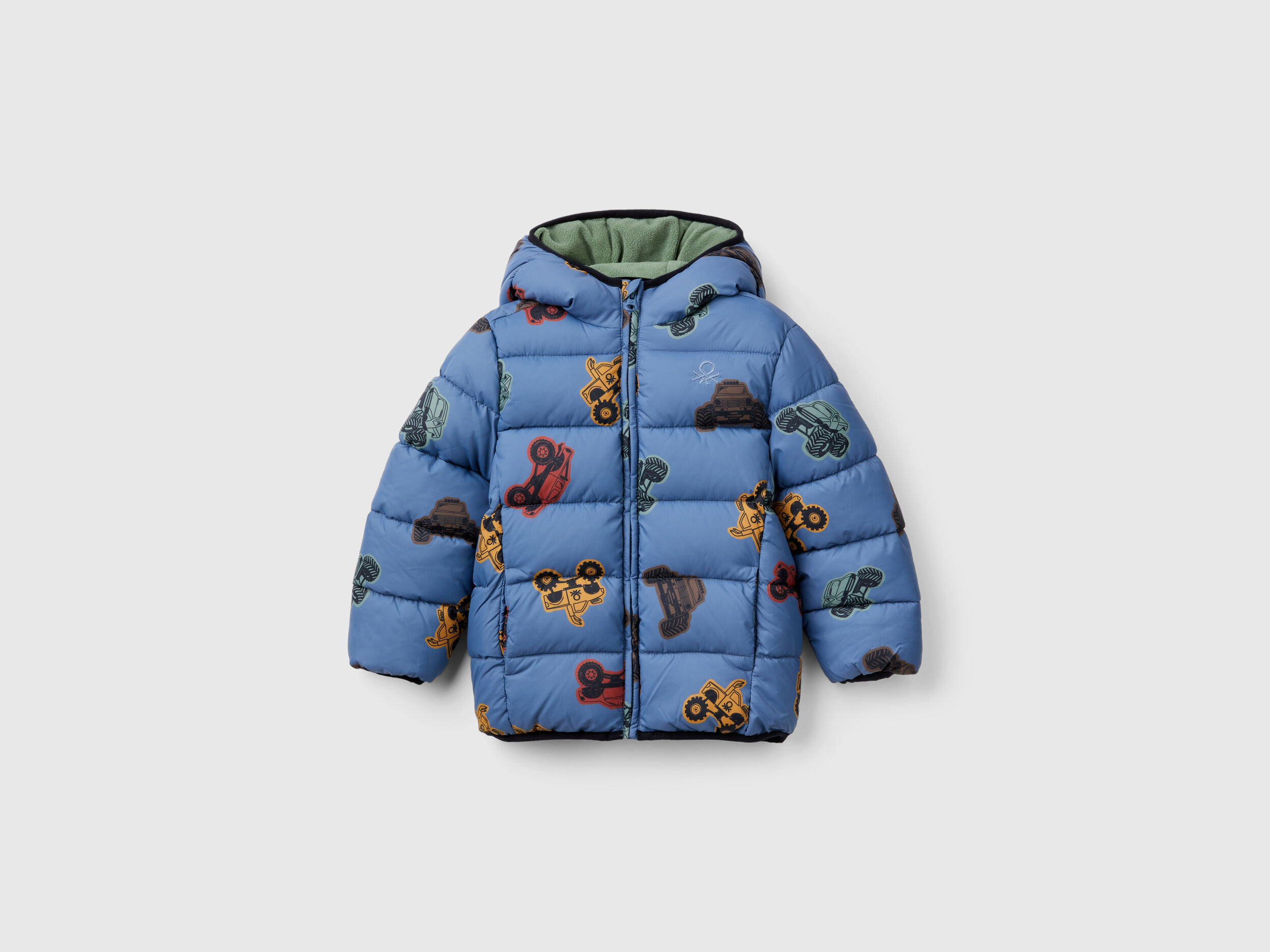 Kid Boys Padded Puffer Jackets Collection 2024 Benetton
