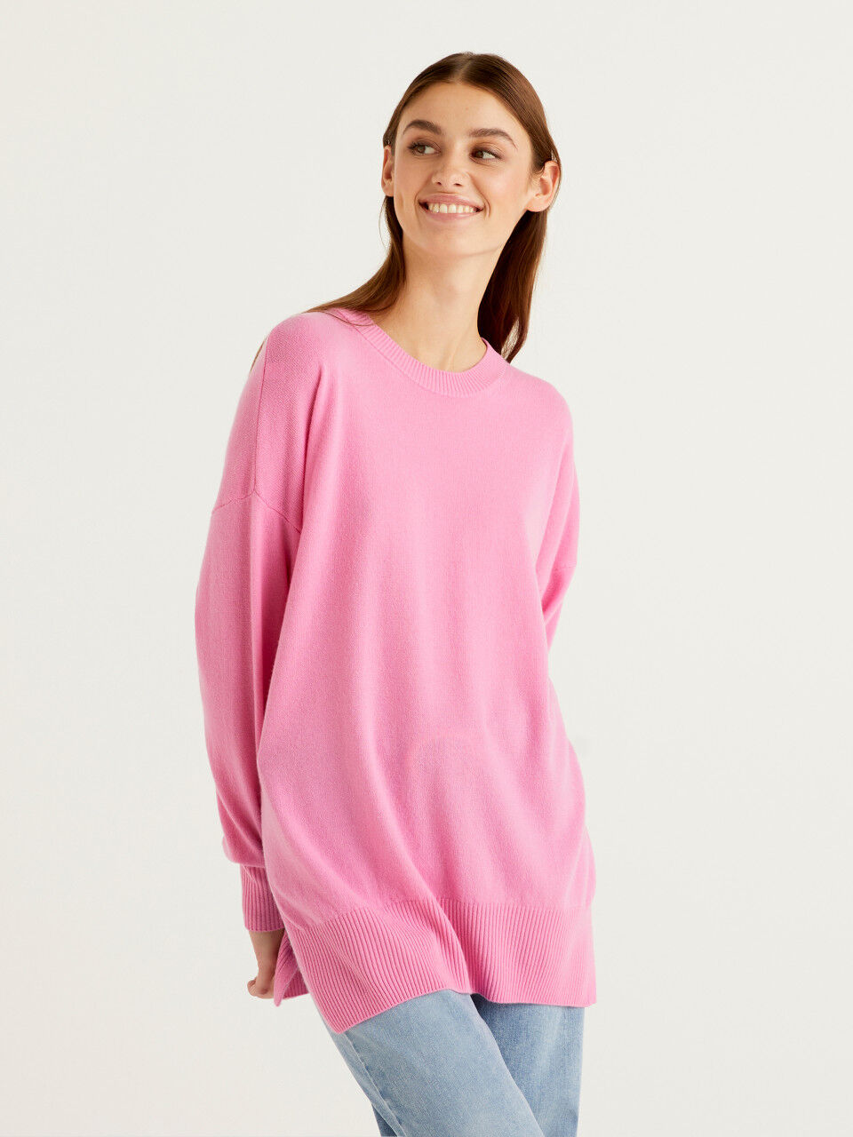 Oversized Sweaters New Collection 2024 Benetton