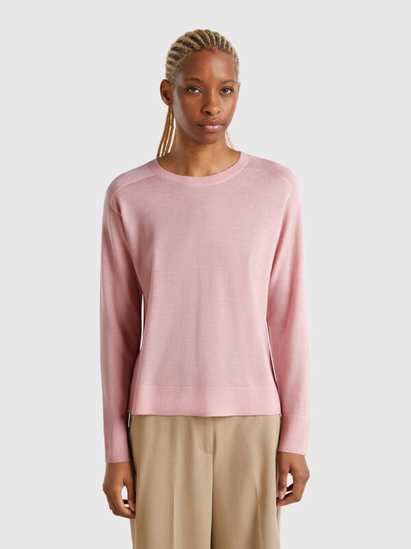 Jersey de pura lana merino Mujer