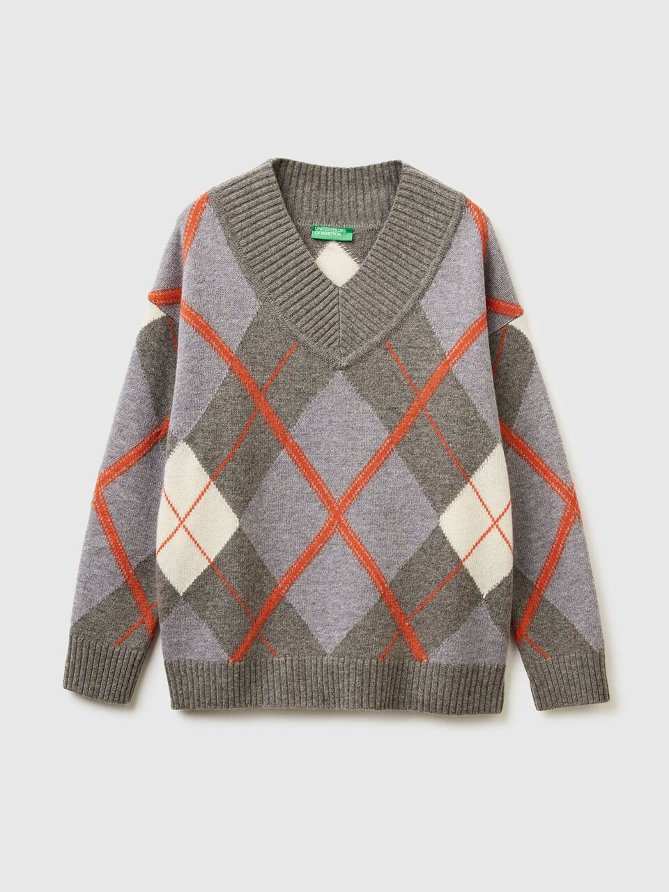 V NECK SWEATER L/S Women image number null