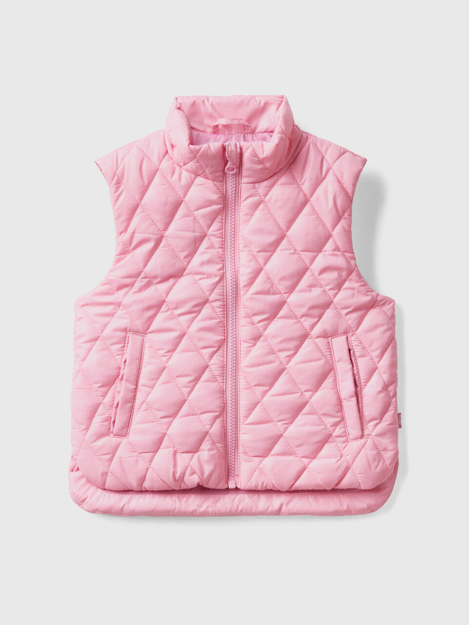 Kid Girls Sleeveless Puffer Jackets 2023 Benetton