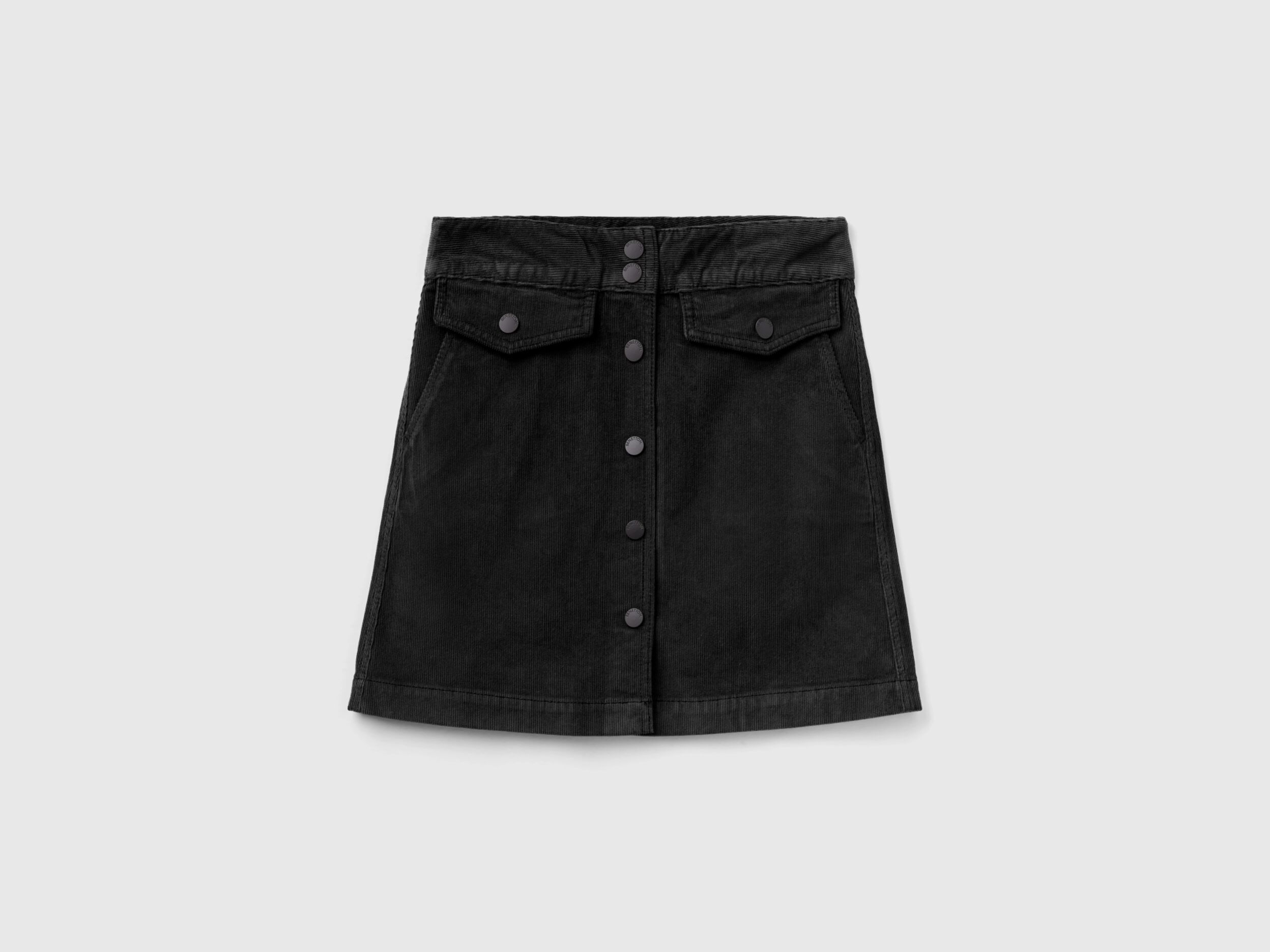 Denim velvet mini skirt clearance