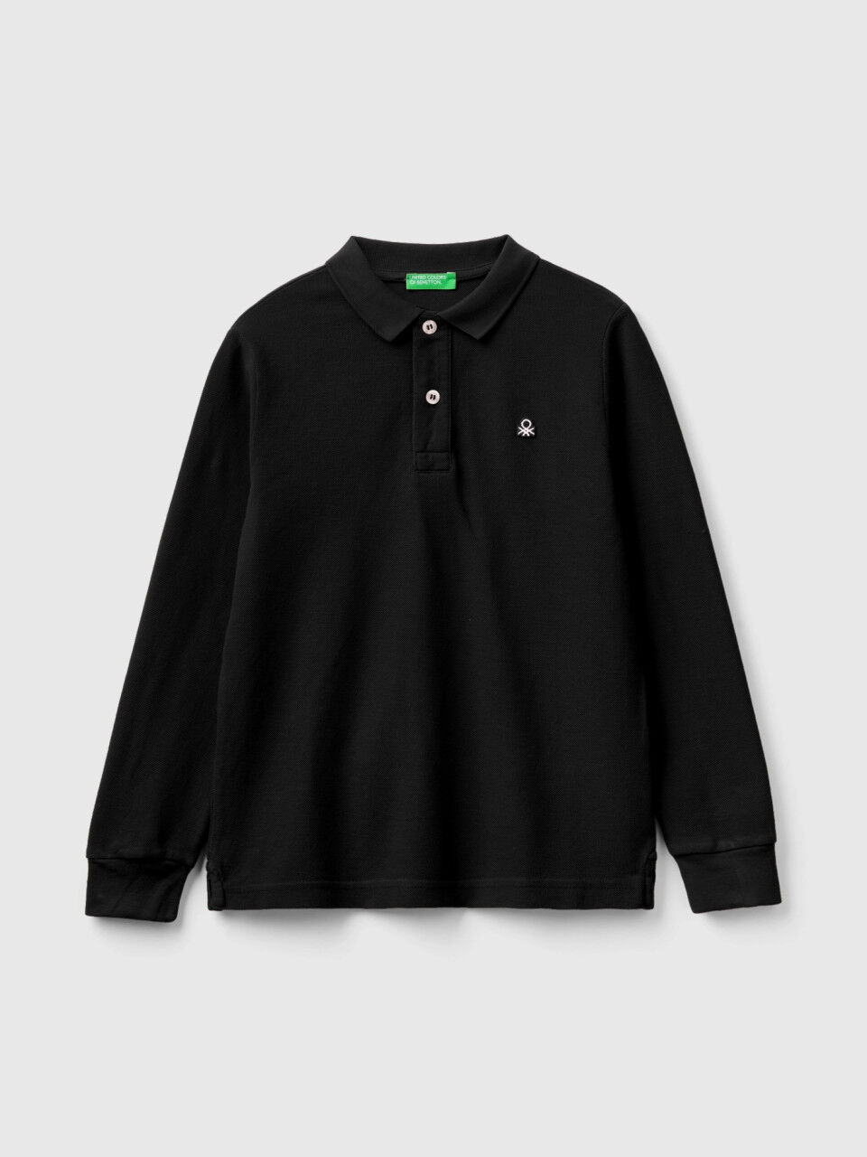 Junior Boys Long Sleeve Polos New Collection 2023 Benetton