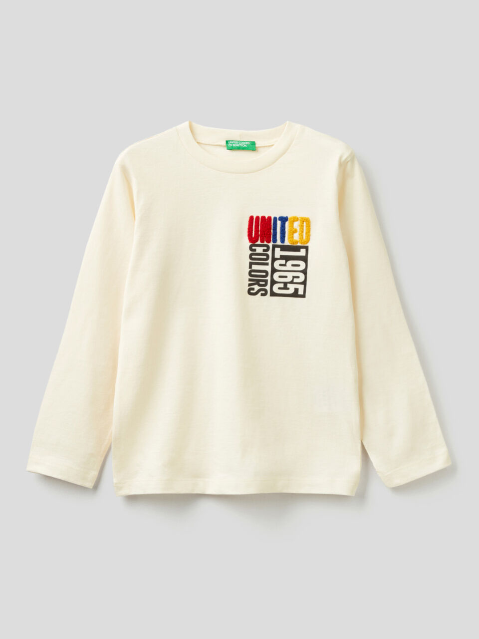 Camiseta de manga larga de 100 % algodón orgánico image number 1