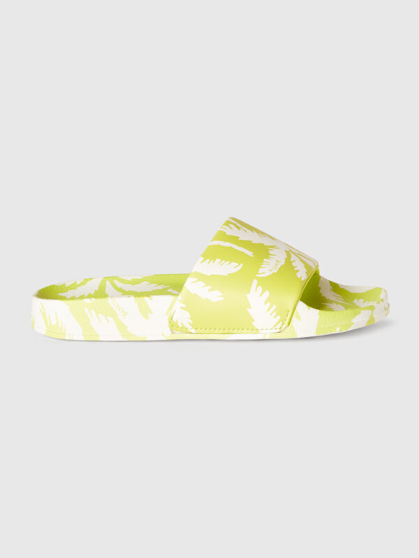 Zapatillas con estampado tropical Niño