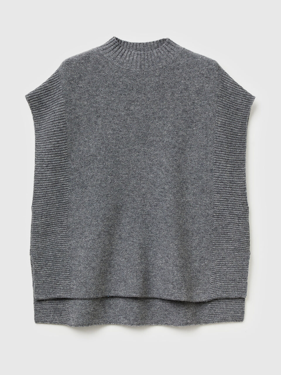 SLEEVELESS SWEATER Mujer image number 1