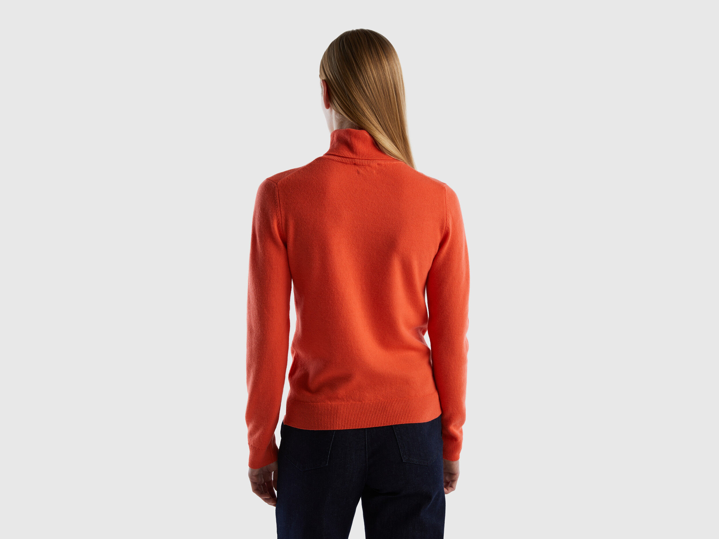 Coral hotsell turtleneck sweater