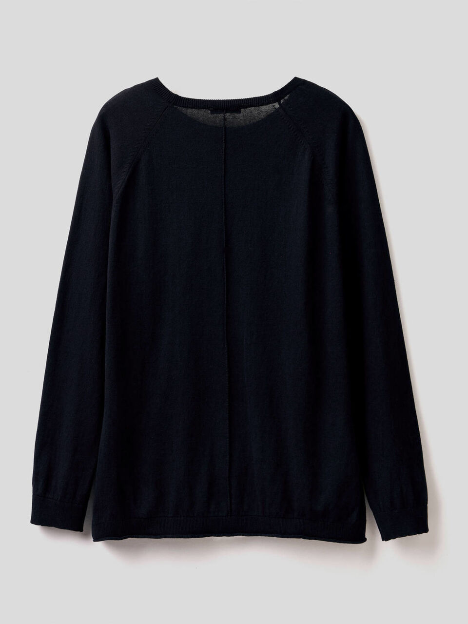 Cotton sweater with pocket image number 2