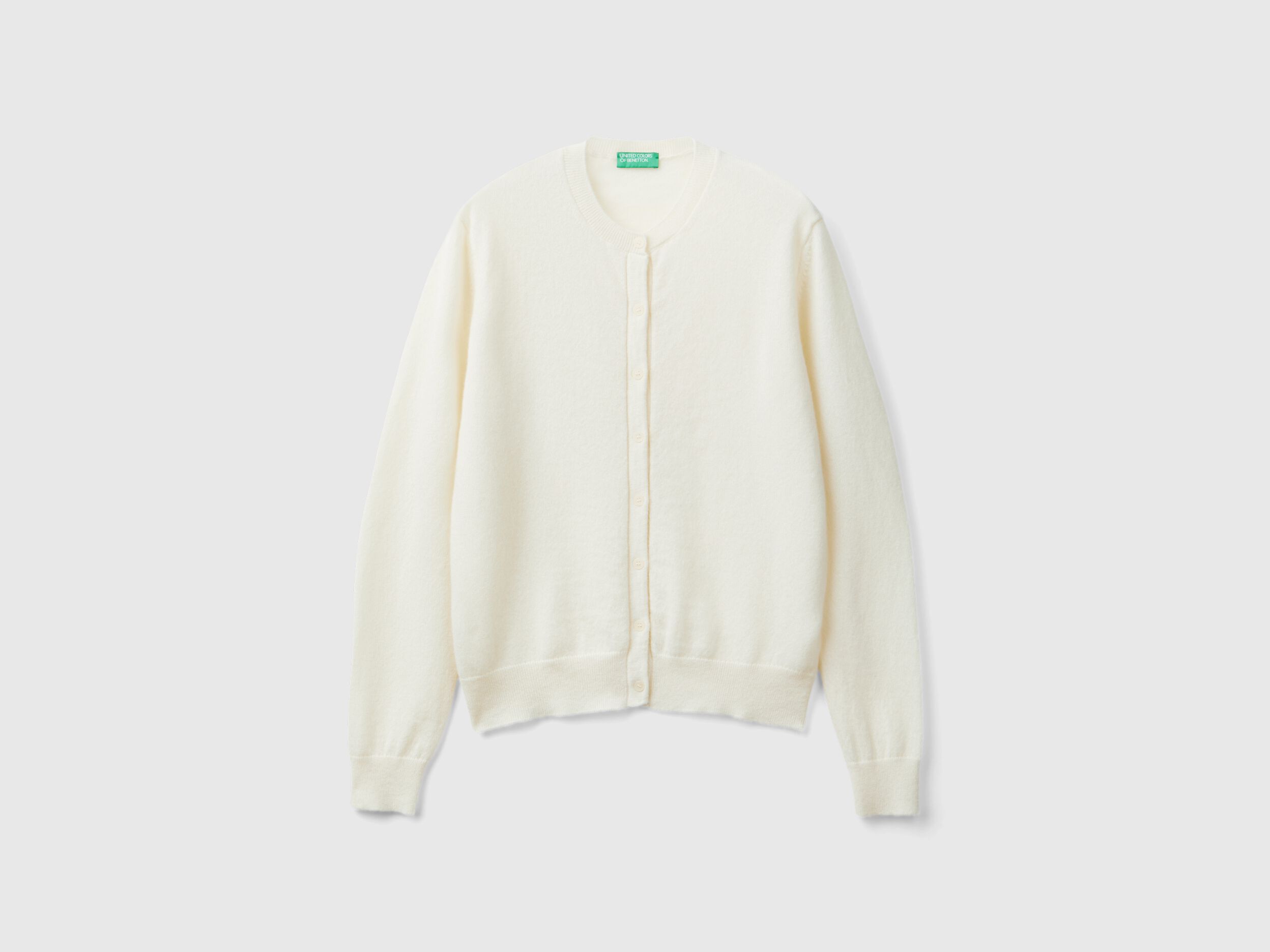 Pure white cardigan on sale