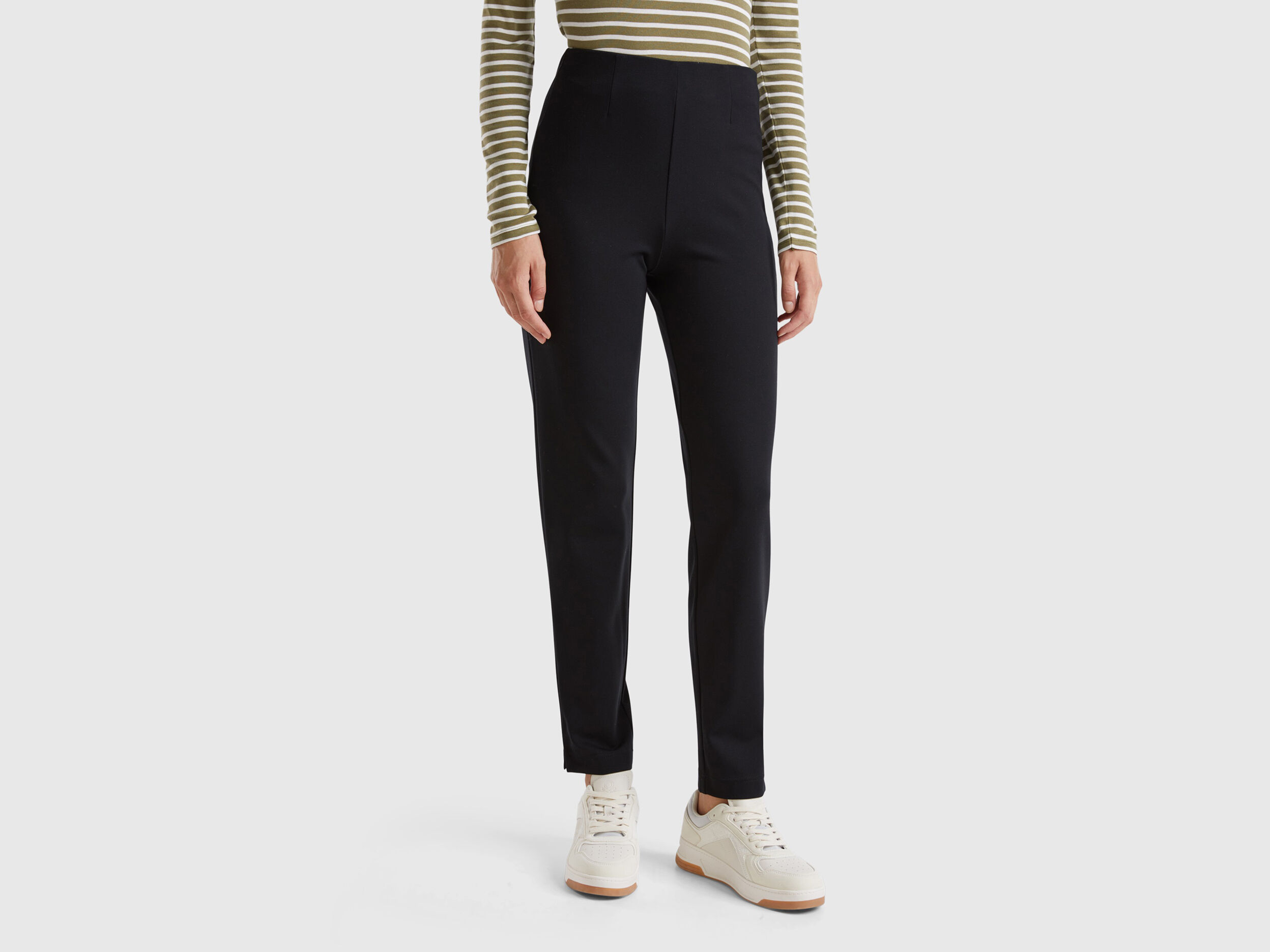 Women s Slim Fit Trousers New Collection 2024 Benetton