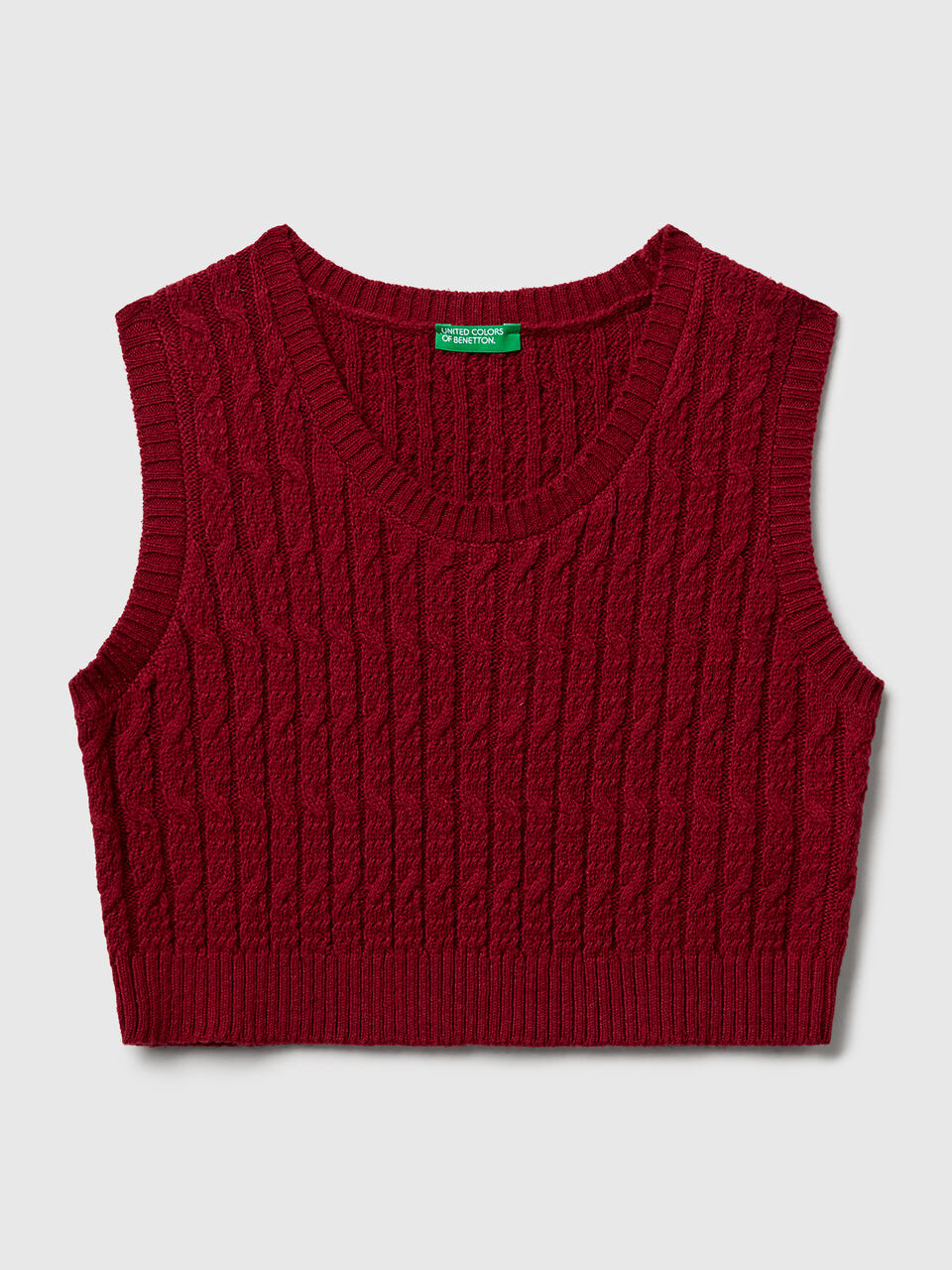 SLEEVELESS SWEATER Niña image number 1
