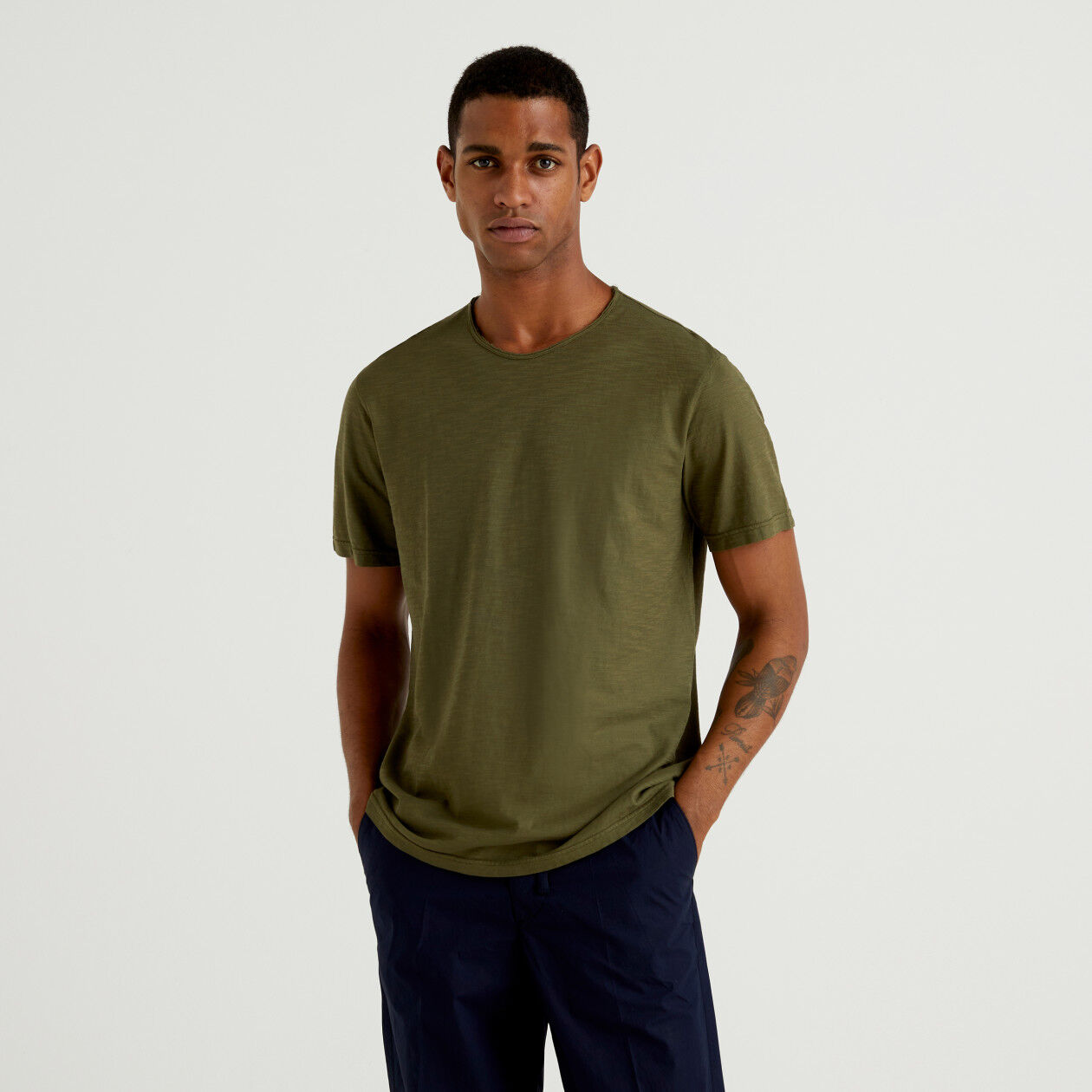 Army green new arrivals shirt