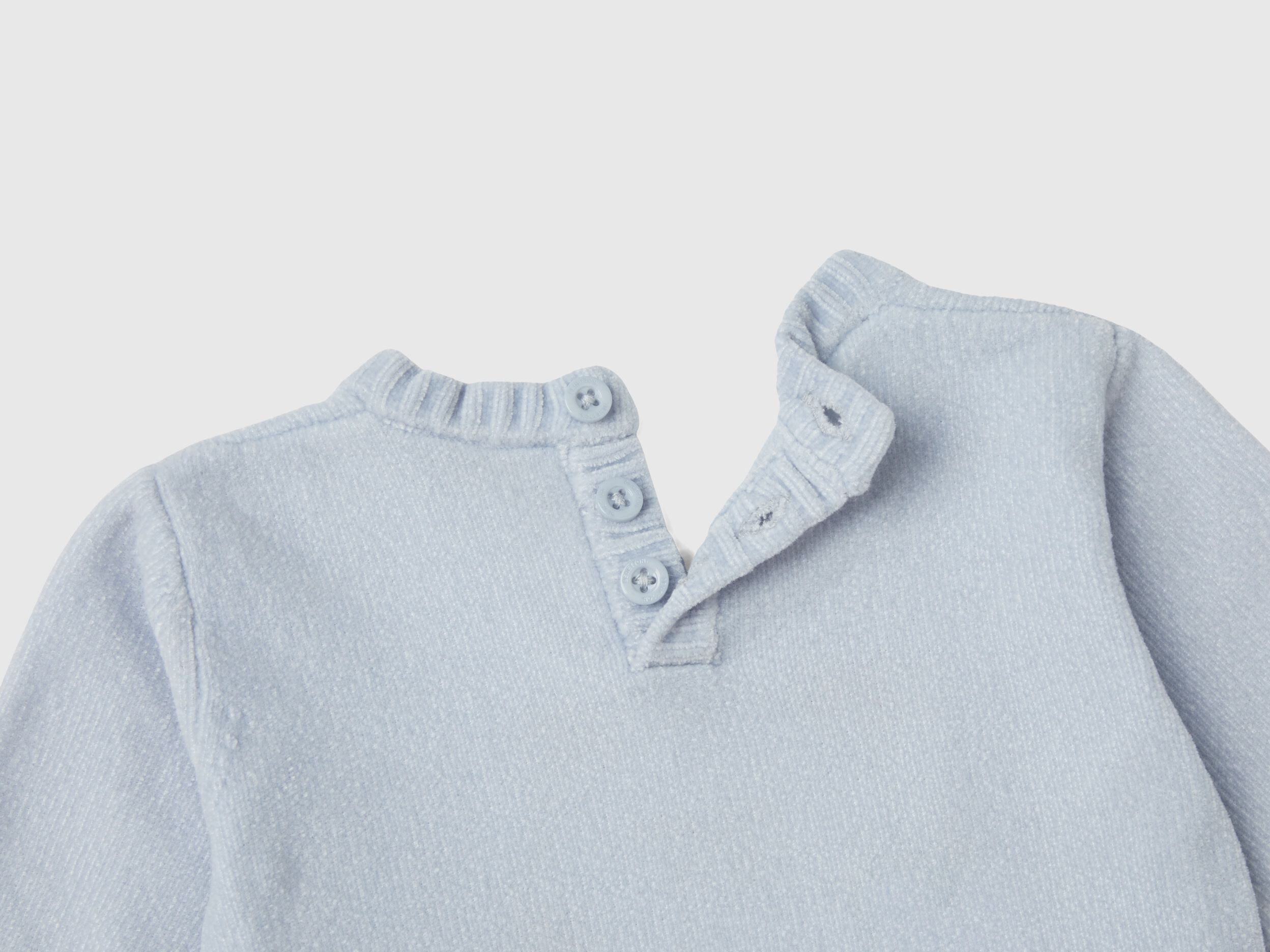 Light blue chenille sweater online