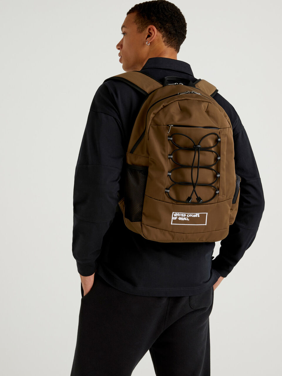 Multi-pocket rucksack by Ghali image number 2