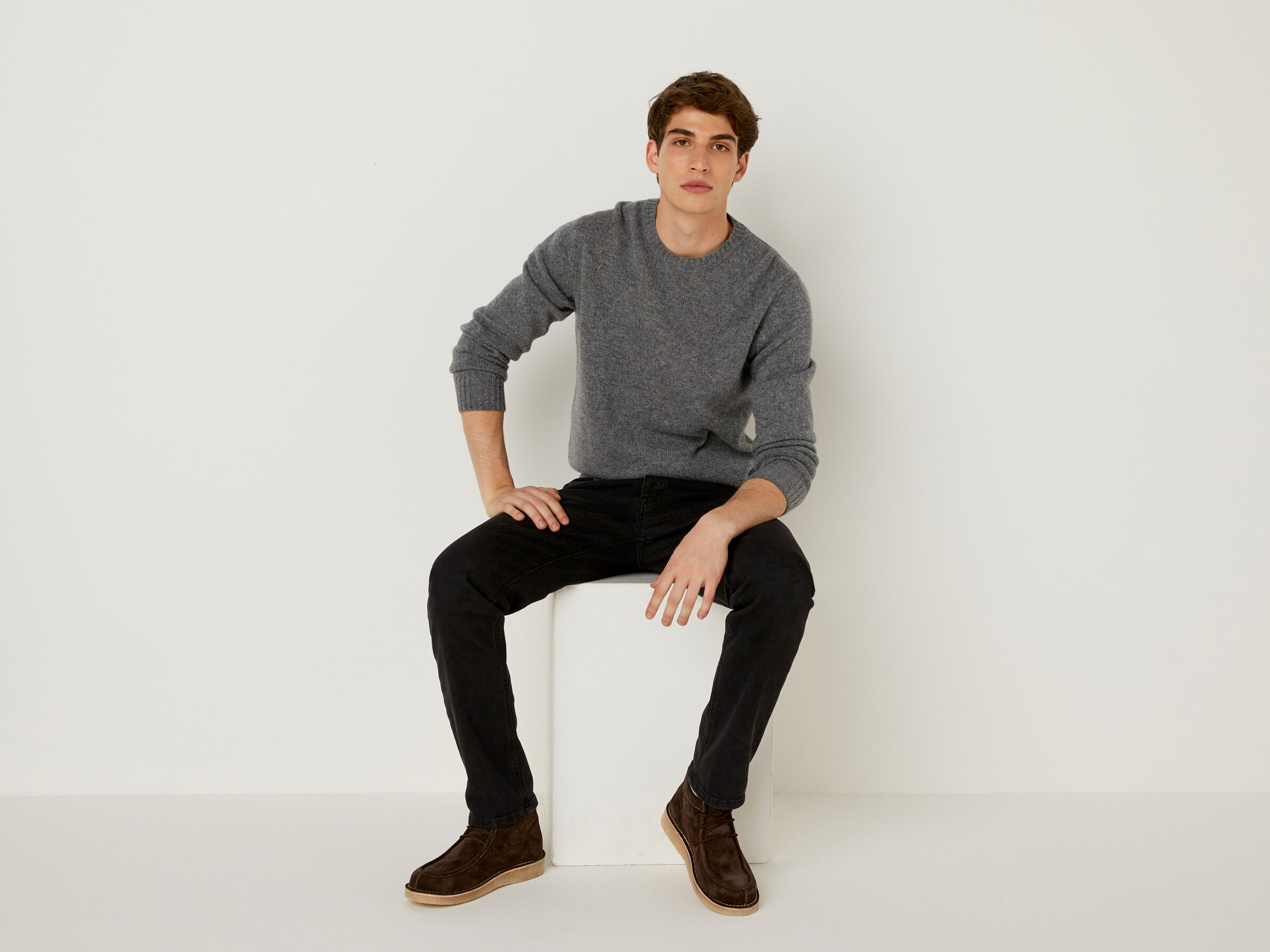 Sweater in Shetland wool image number 3