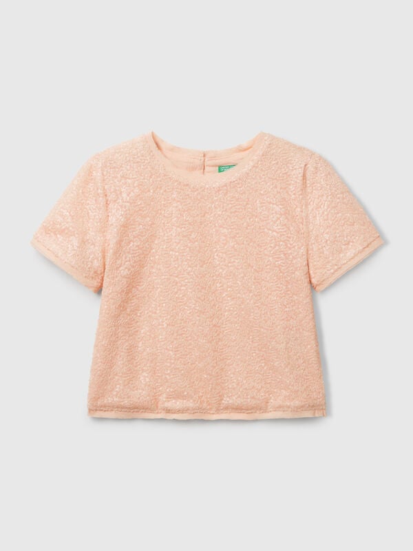 Top con lentejuelas Niña