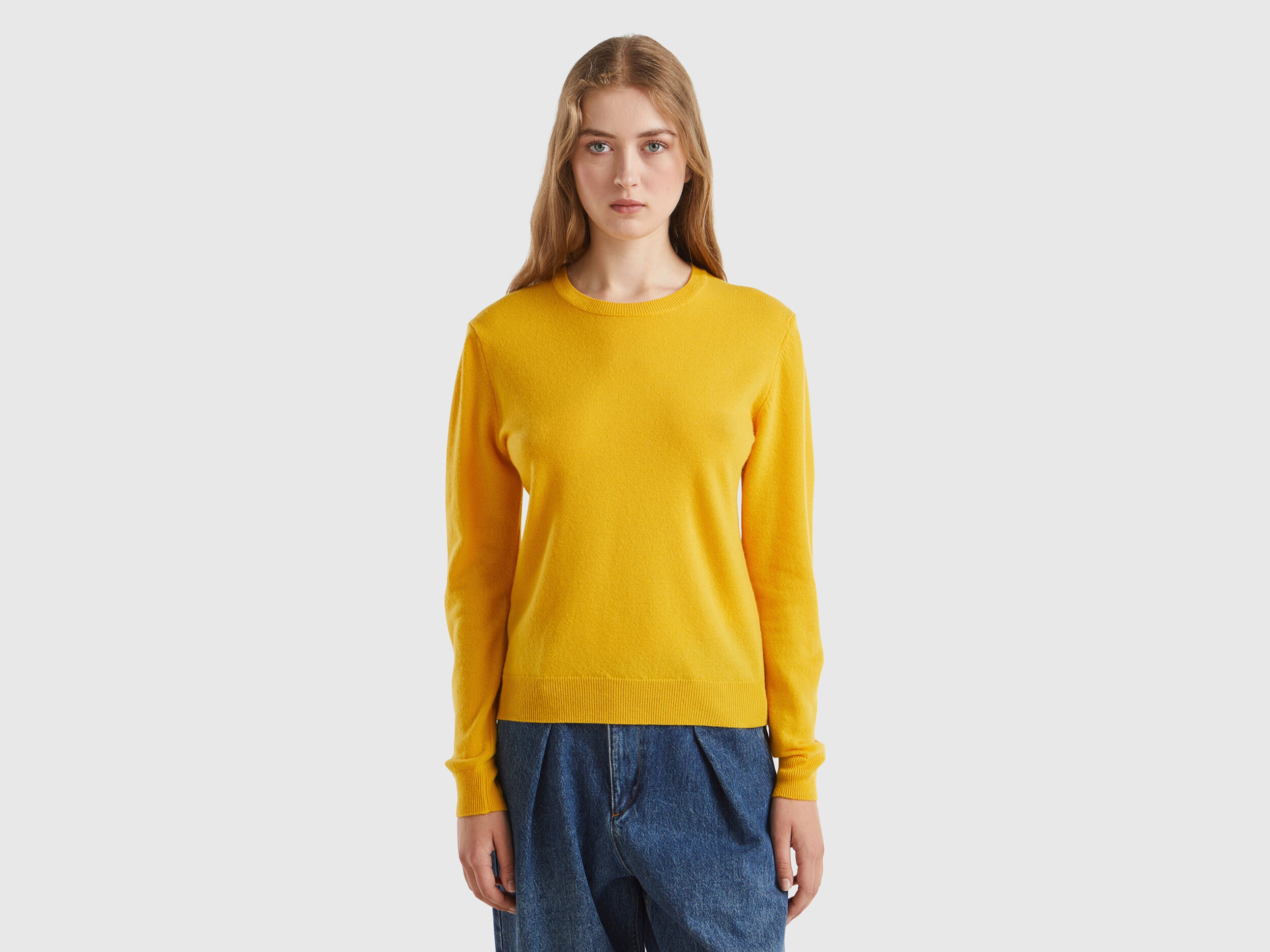 Benetton merino wool sweater online