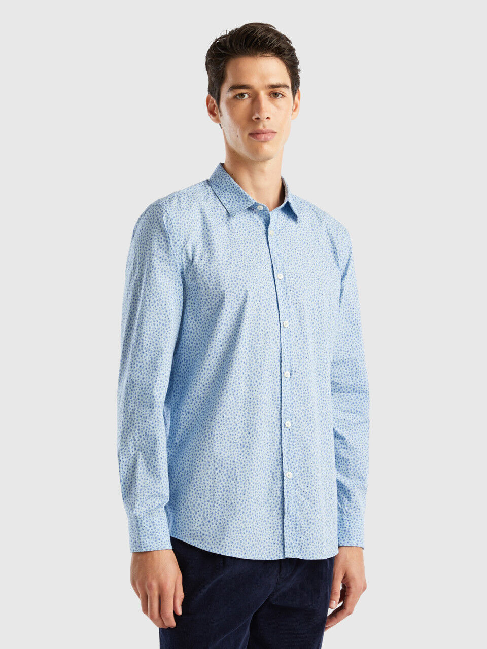 Camisas benetton hombre best sale