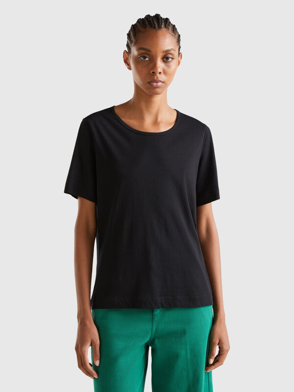 Black short sleeve t-shirt Women