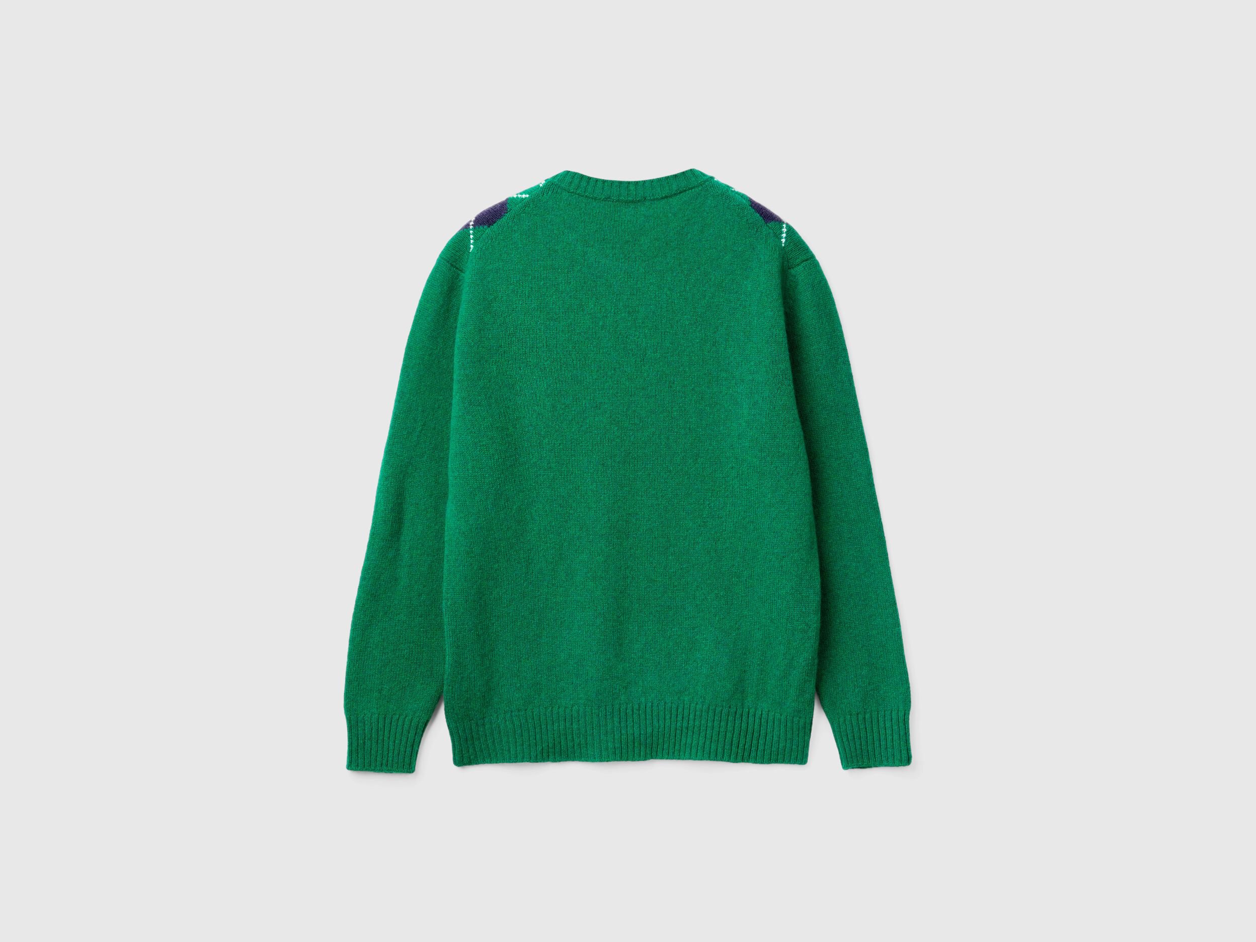 BoTT / SPARKLE COTTON SWEATER / GREEN | Sophomore