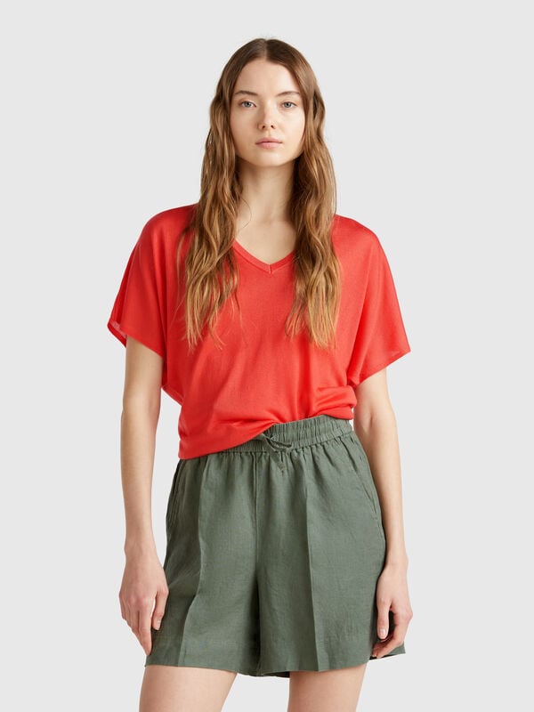 Camisa de manga corta Mujer