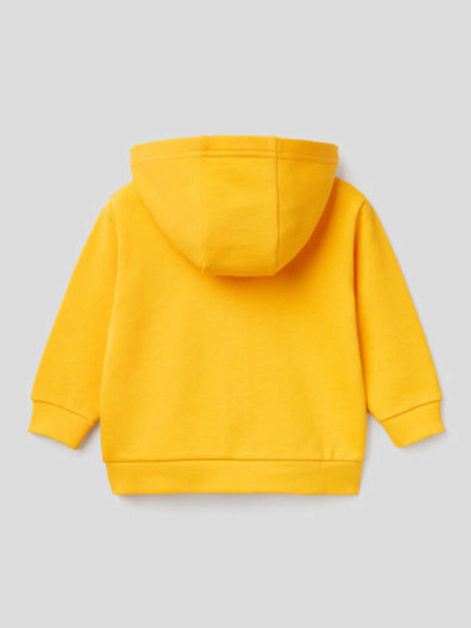 Zip-up hoodie in organic cotton image number 2