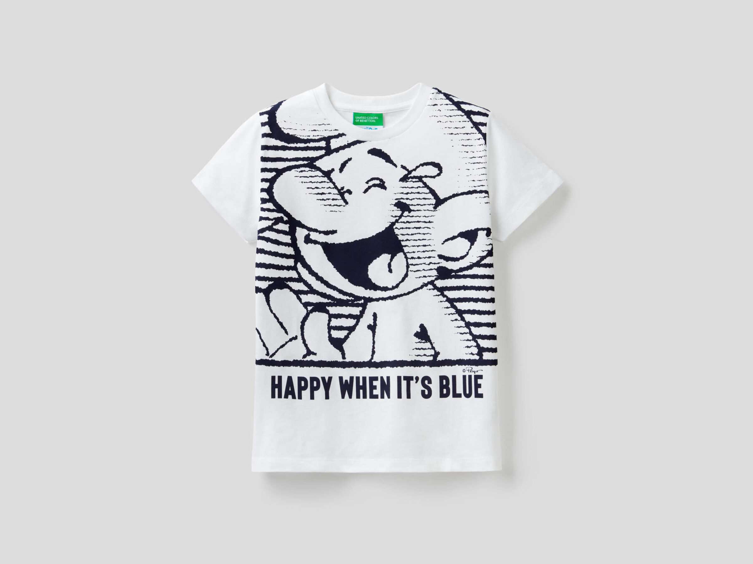 Camiseta con estampado de pitufos image number null