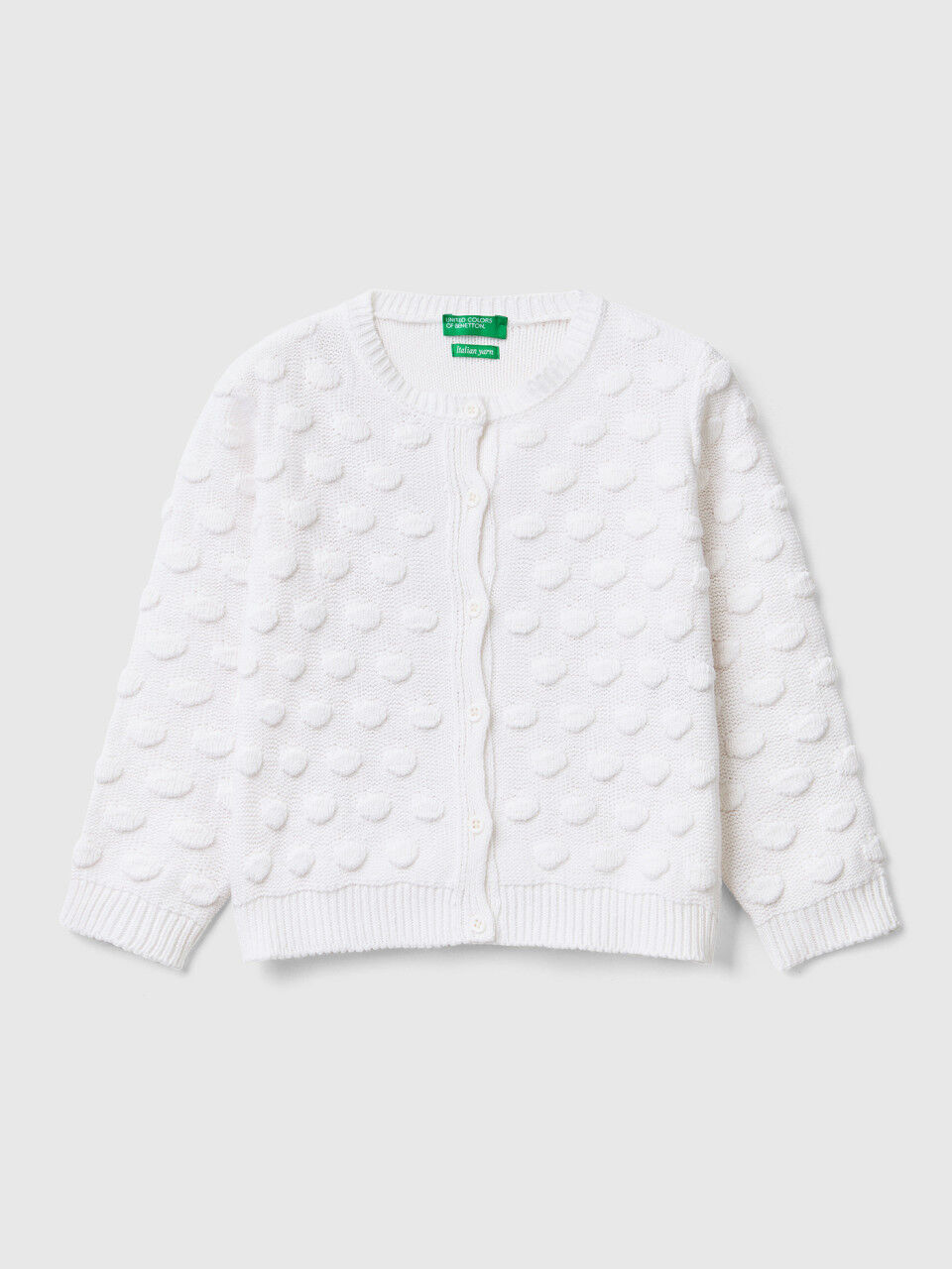 Next girls top white cardigan