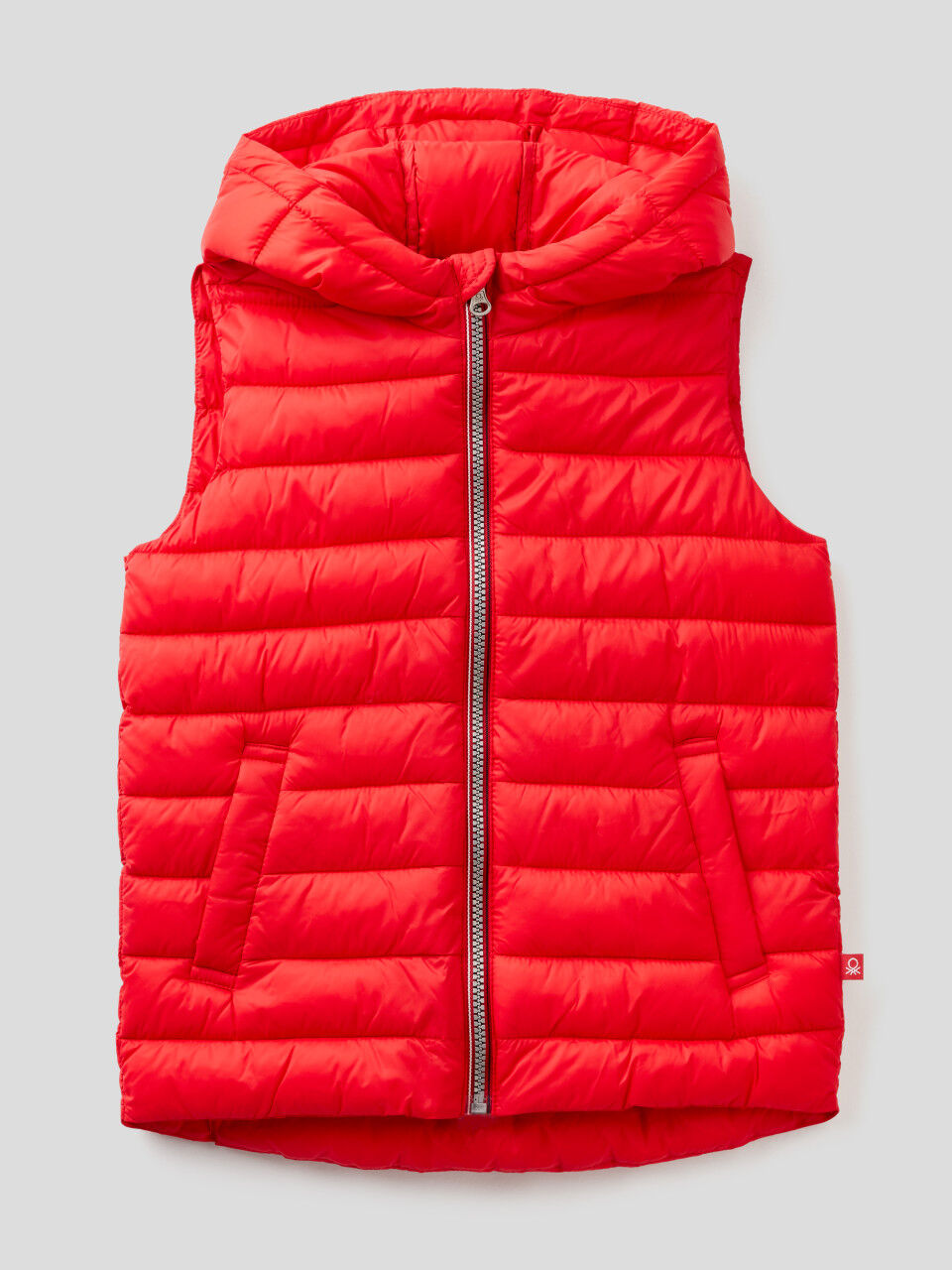 Kid Boys Sleeveless Puffer Jacket Collection 2023 Benetton
