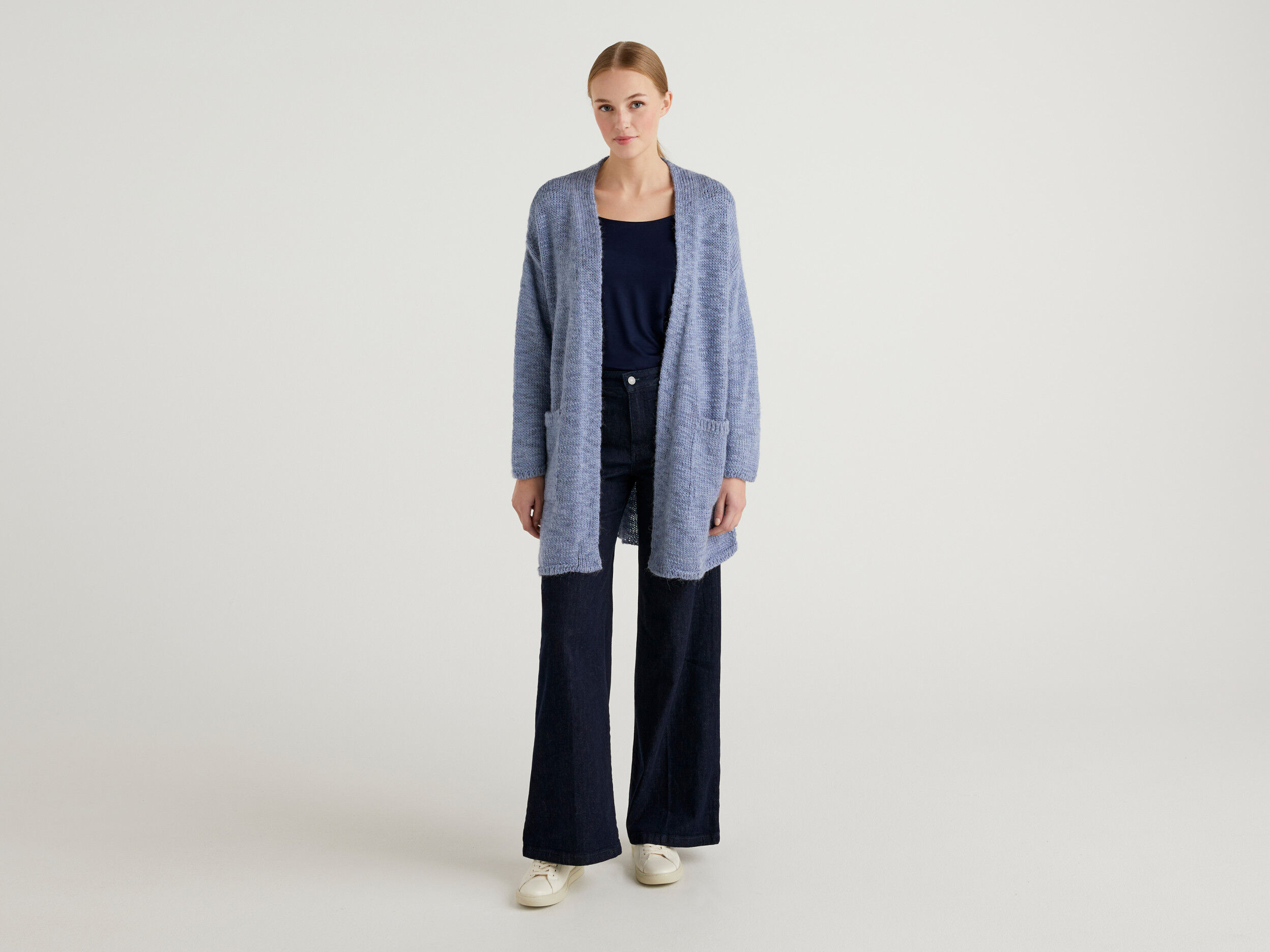 Maxi discount wool cardigan