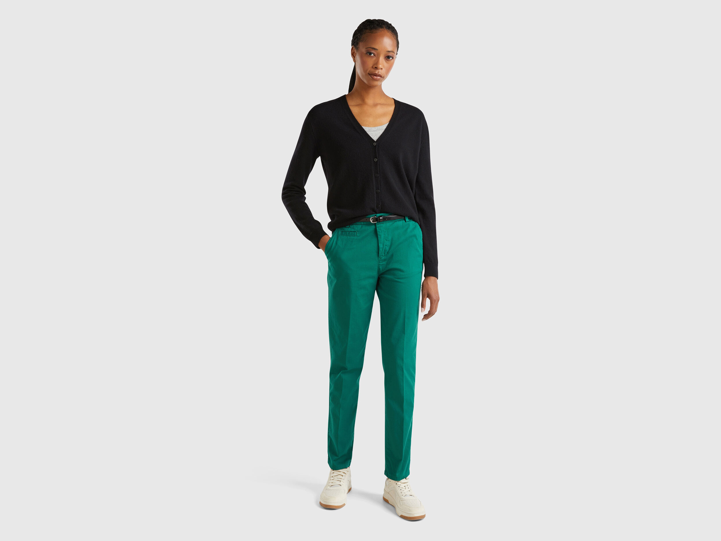 Women s Slim Fit Trousers New Collection 2024 Benetton