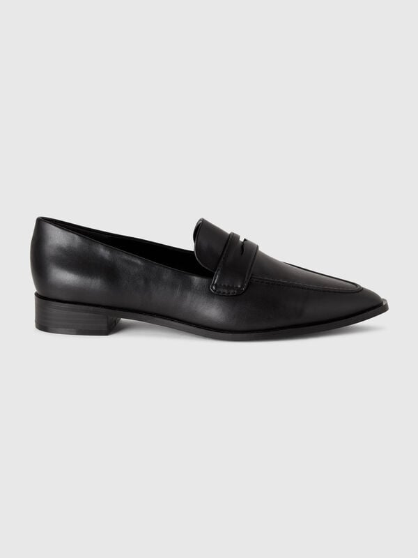 Mocasines en tejido revestido Mujer