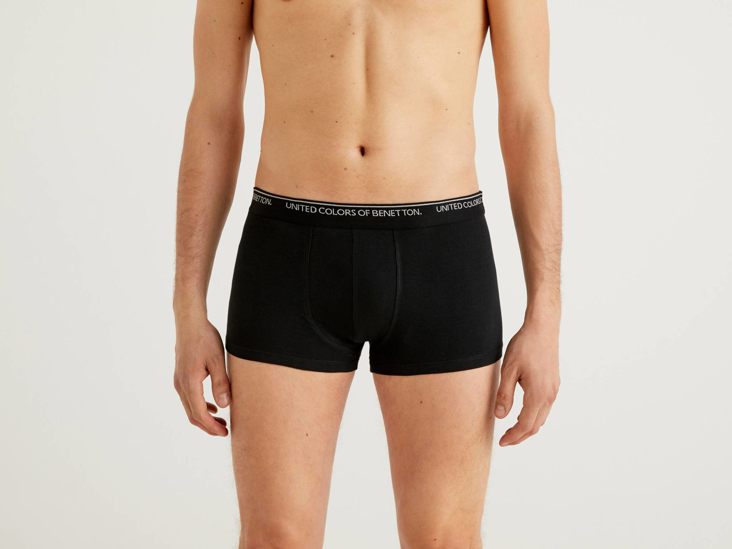 Fitted boxers in organic cotton image number null