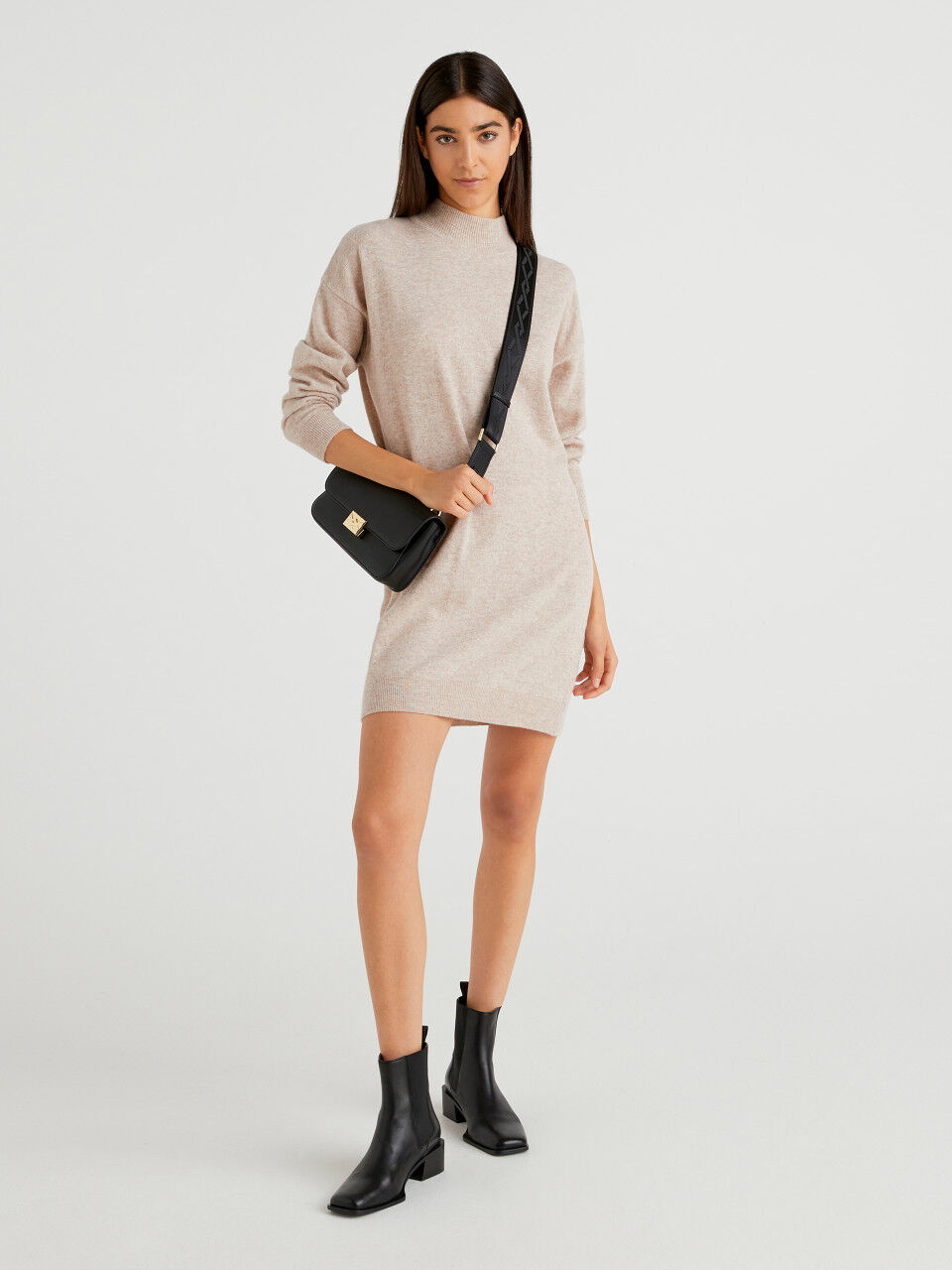 Benetton sweater dress best sale