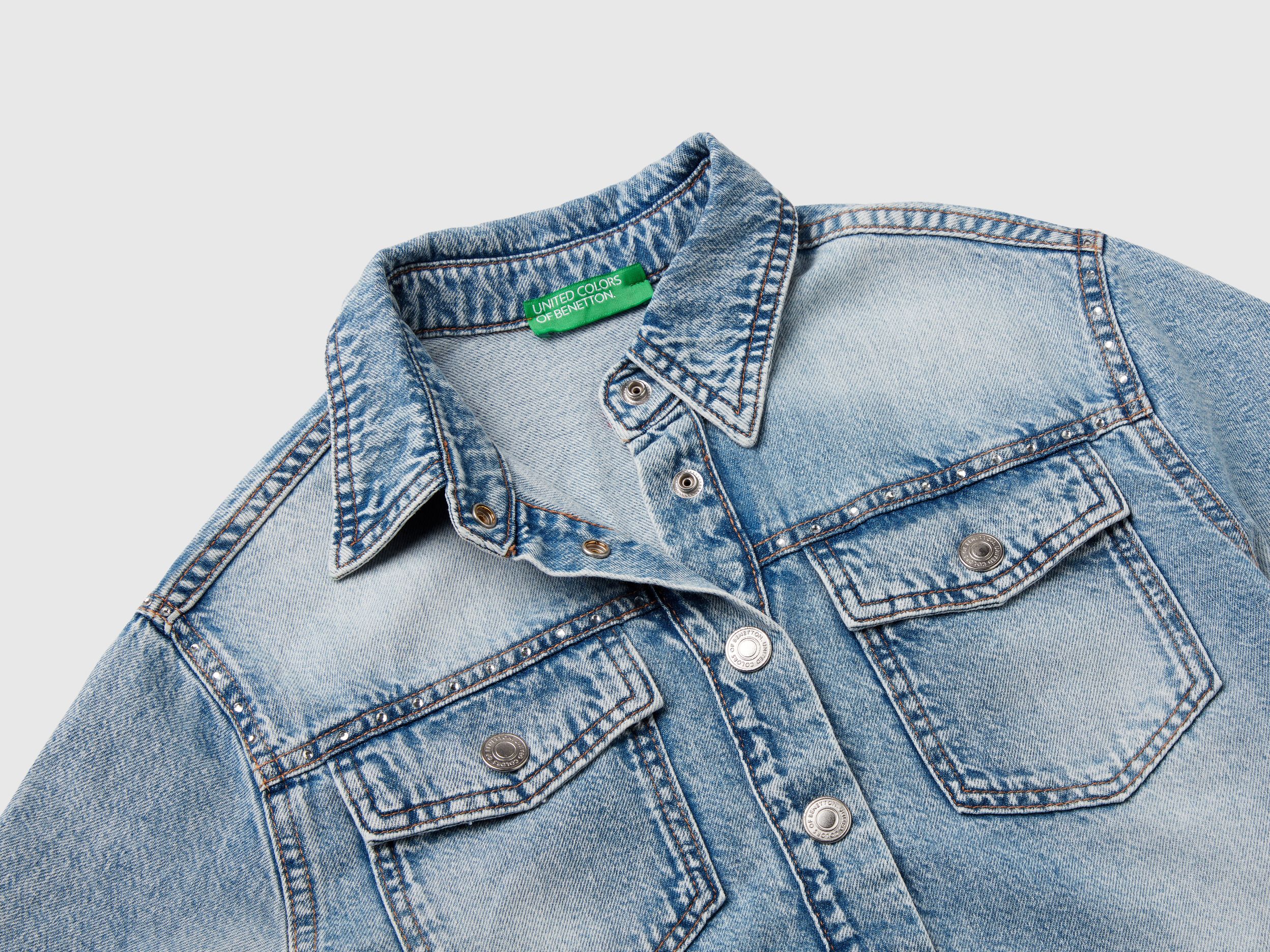 Button Back Denim Shirt | Gap