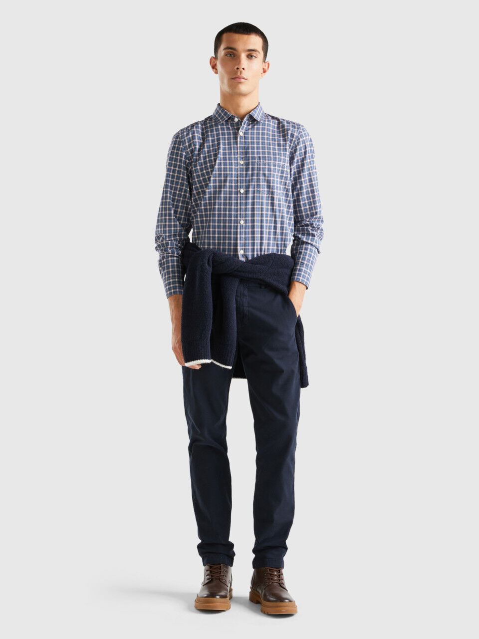 Camicia on sale uomo benetton