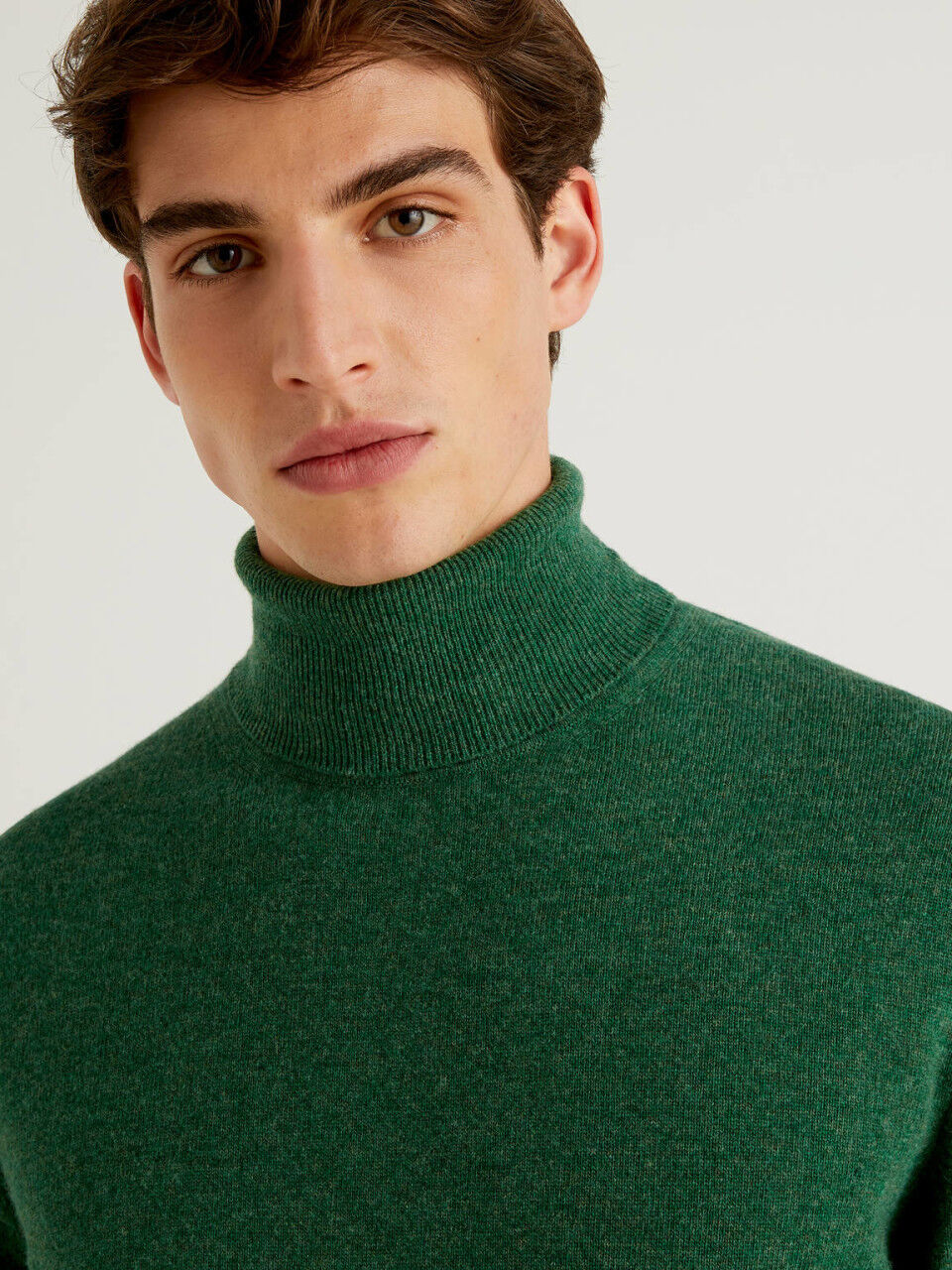 high neck sweater for men