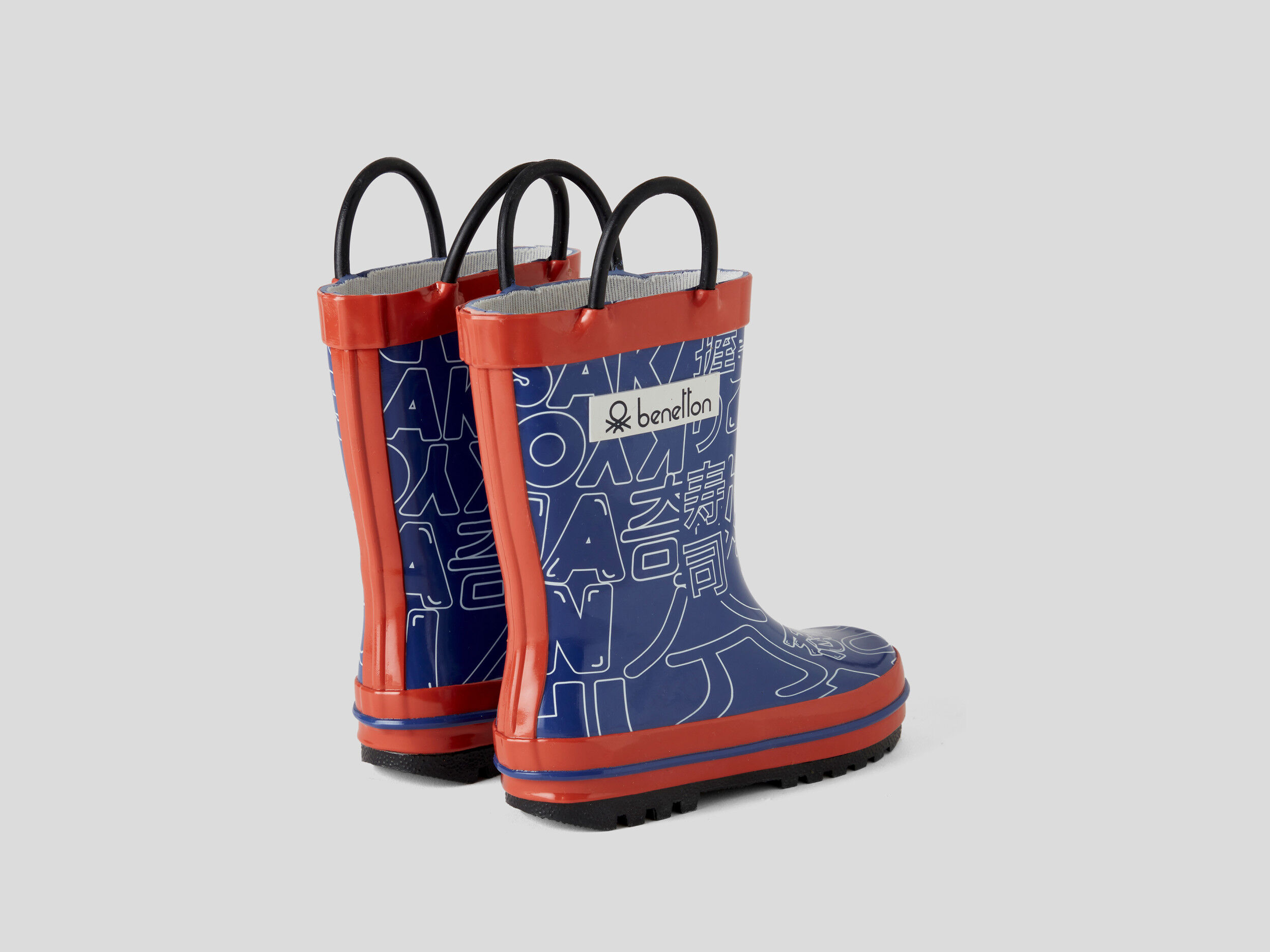 Boys rubber rain boots store